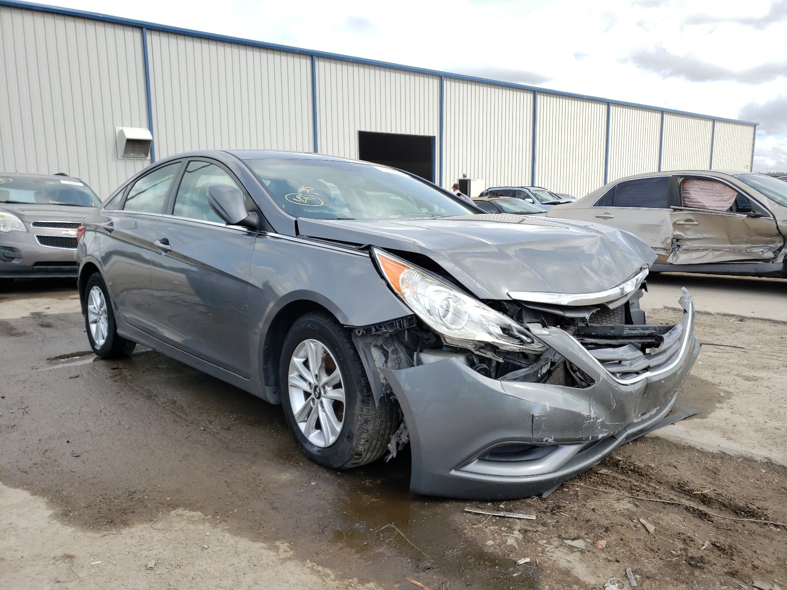 HYUNDAI SONATA GLS 2013 with VIN 5NPEB4AC1DH716642 - Photo from auction