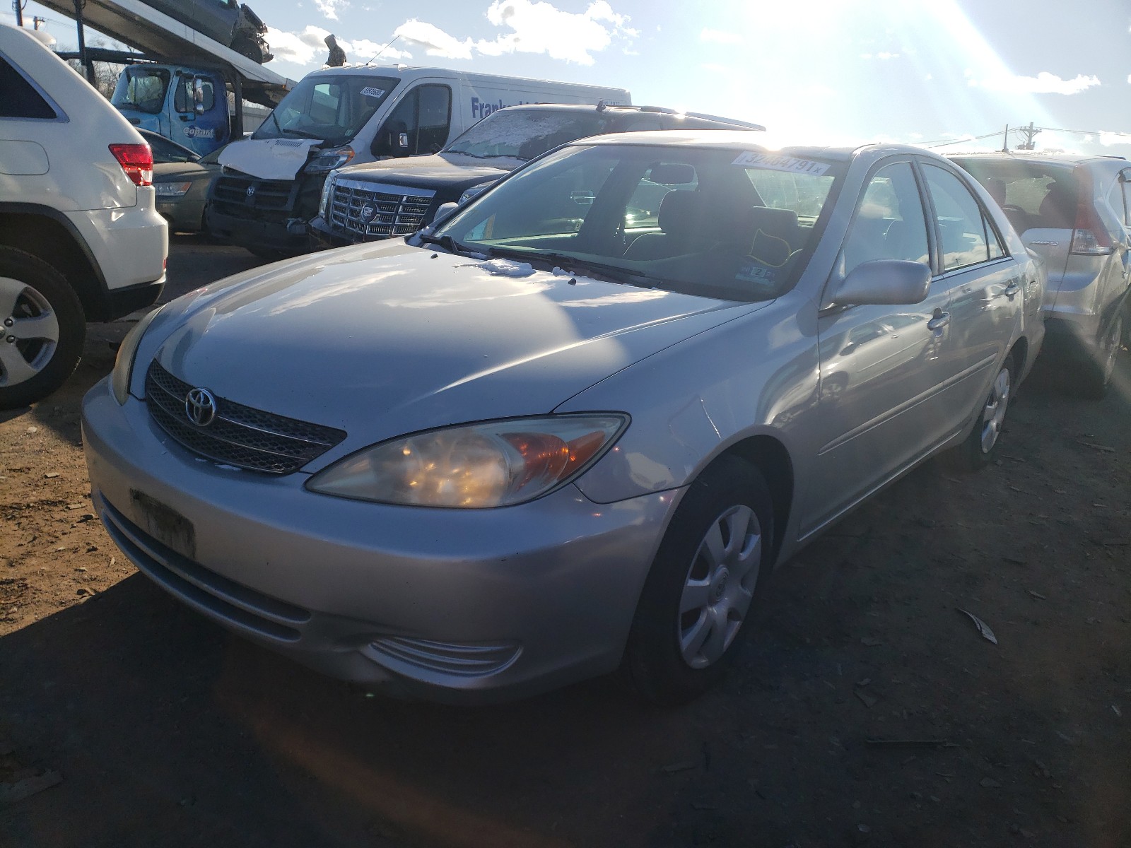 Photo 2 from auction – 2002 TOYOTA CAMRY LE with VIN 4T1BE32K72U597214
