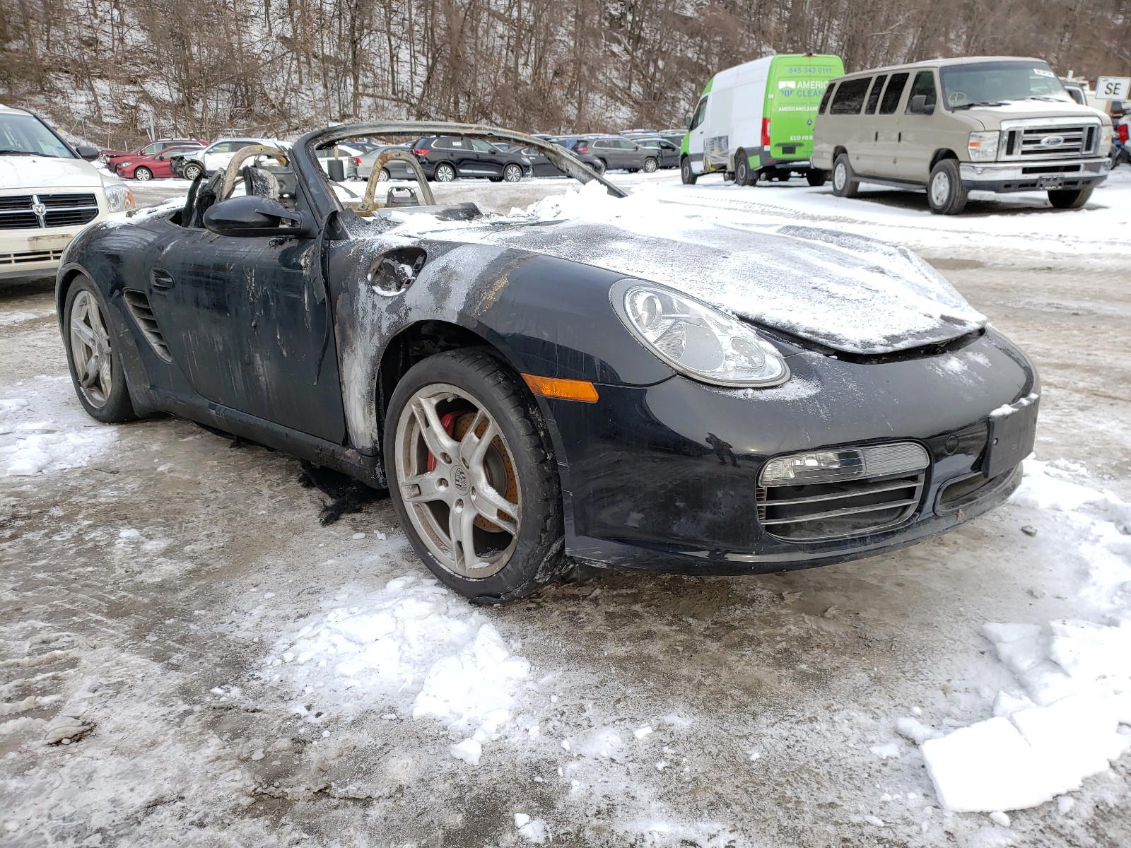 PORSCHE BOXSTER S 2006 with VIN WP0CB29886U731028 - Photo from auction