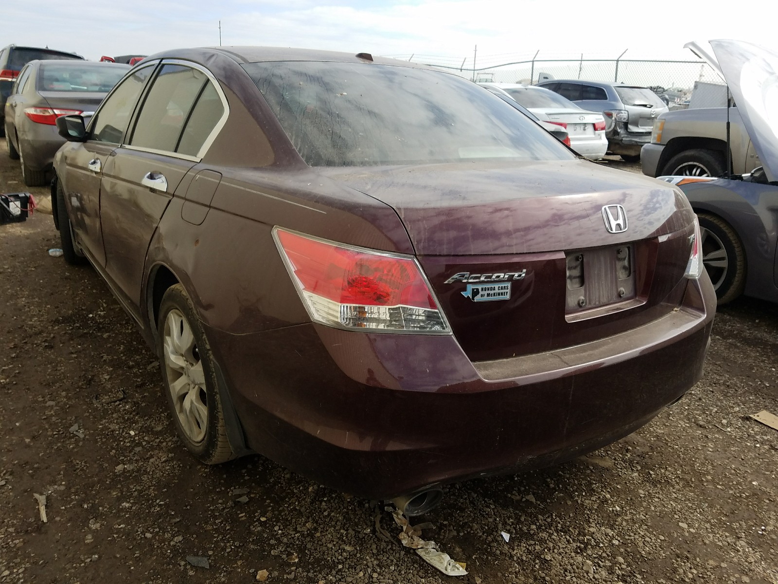 Photo 3 from auction – 2010 HONDA ACCORD EXL with VIN 5KBCP3F84AB015869
