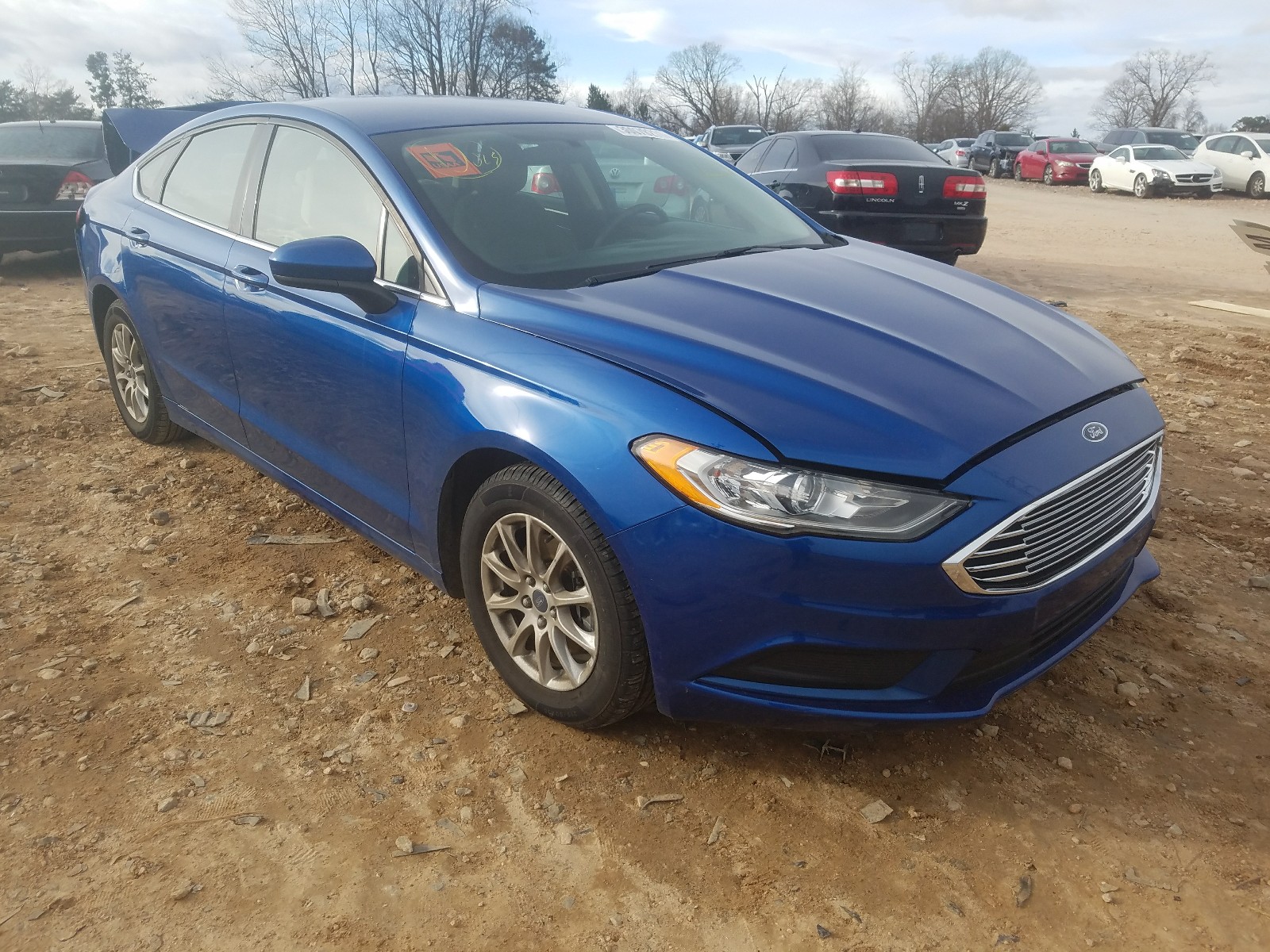Photo 1 from auction – 2017 FORD FUSION S with VIN 3FA6P0G78HR240570