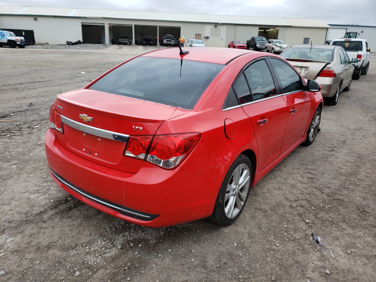 Photo 4 from auction – 2014 CHEVROLET CRUZE LTZ with VIN 1G1PG5SB7E7259727