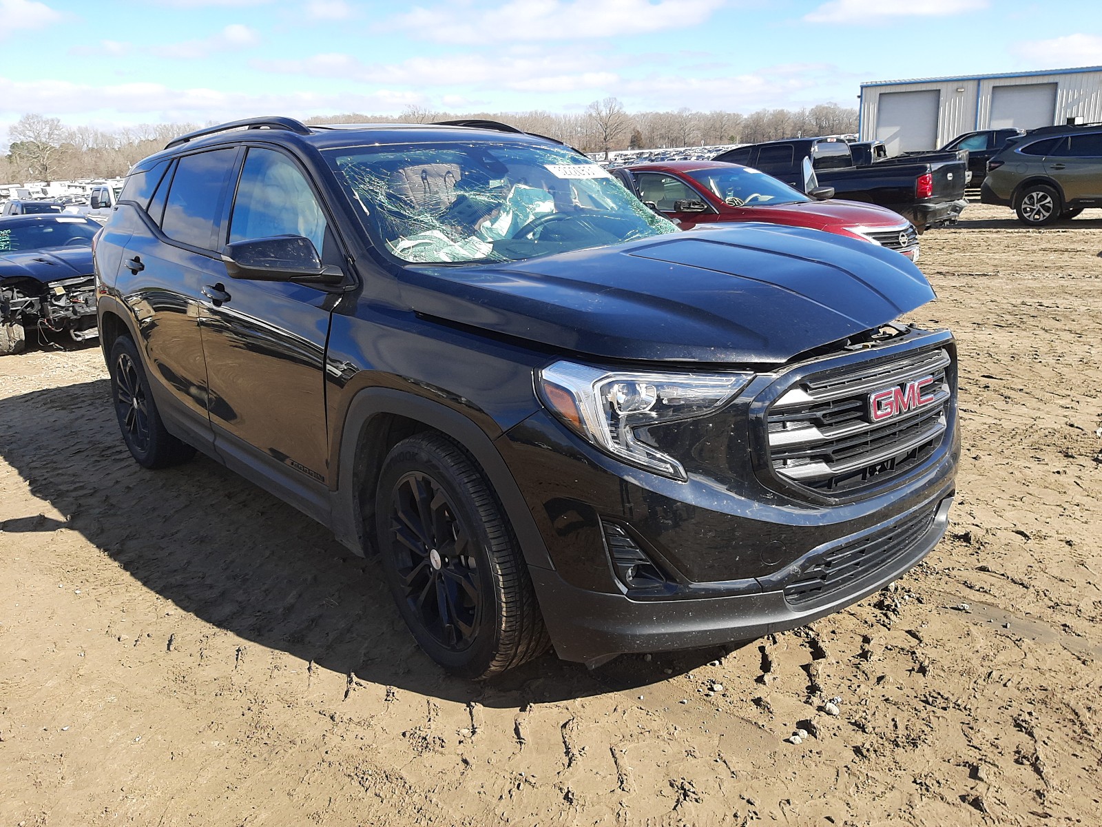 GMC TERRAIN SL 2020 with VIN 3GKALPEX0LL103120 - Photo from auction
