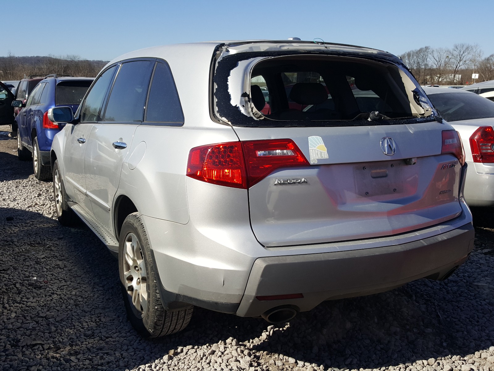 Photo 3 from auction – 2009 ACURA MDX TECHNO with VIN 2HNYD28409H531454