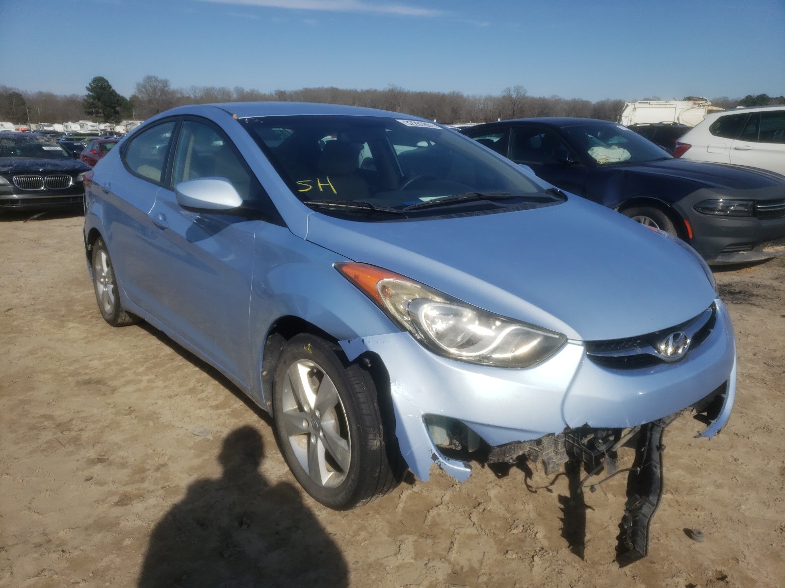 Photo 1 from auction – 2011 HYUNDAI ELANTRA GL with VIN KMHDH4AE3BU098167