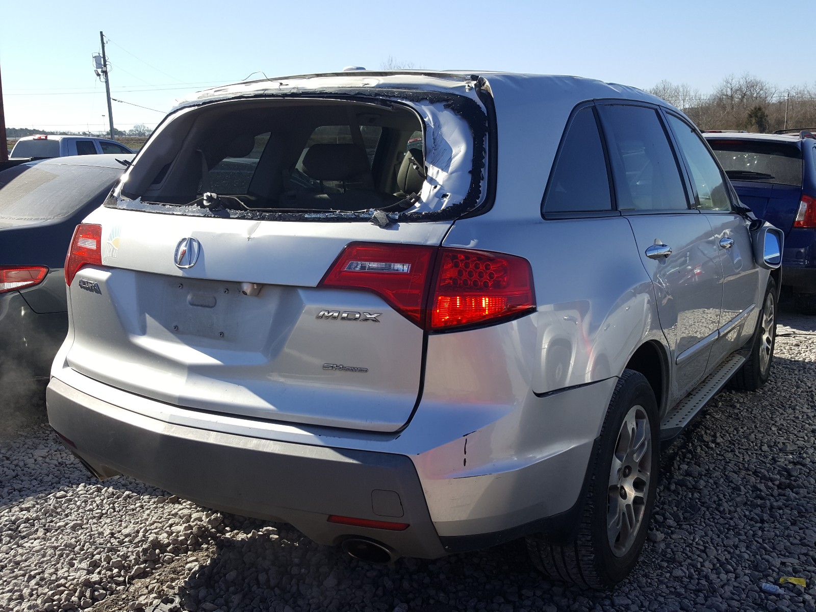 Photo 4 from auction – 2009 ACURA MDX TECHNO with VIN 2HNYD28409H531454