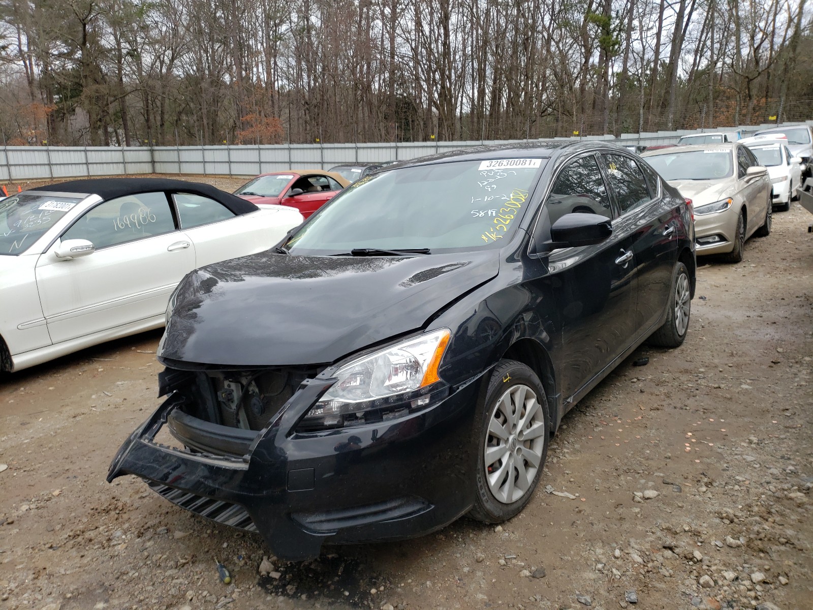 Photo 2 from auction – 2014 NISSAN SENTRA S with VIN 3N1AB7AP1EY335819