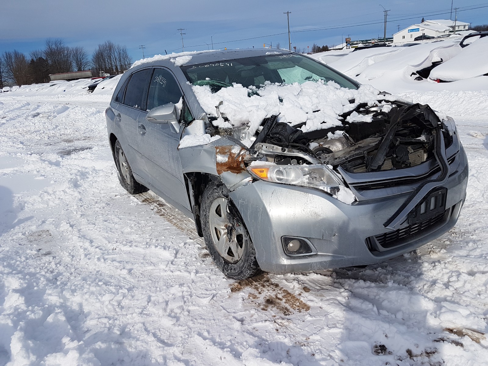 TOYOTA VENZA LE 2015 with VIN 4T3ZA3BB3FU096022 - Photo from auction