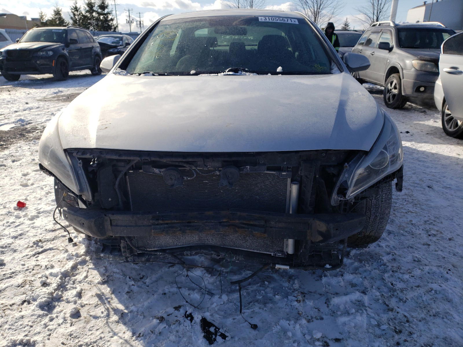 Photo 9 from auction – 2017 HYUNDAI SONATA SE with VIN 5NPE24AF4HH461663