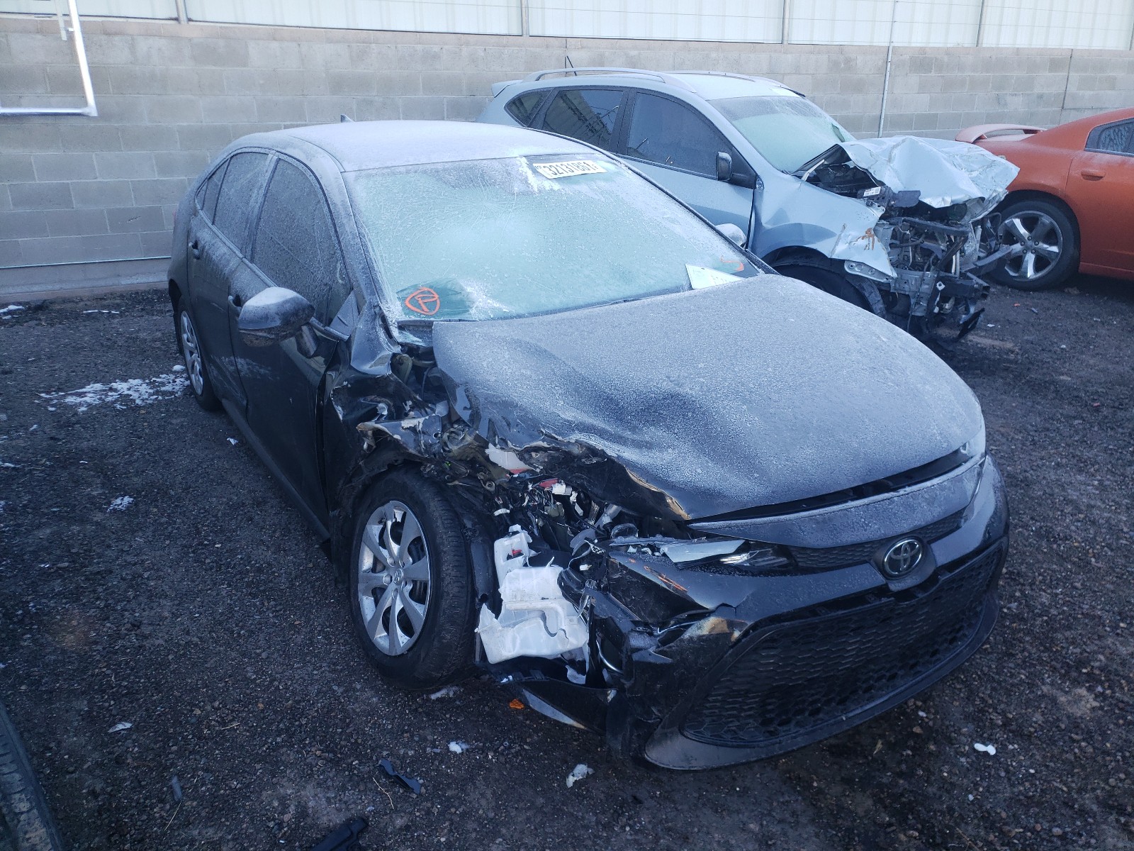Photo 1 from auction – 2020 TOYOTA COROLLA LE with VIN 5YFEPRAE7LP142520