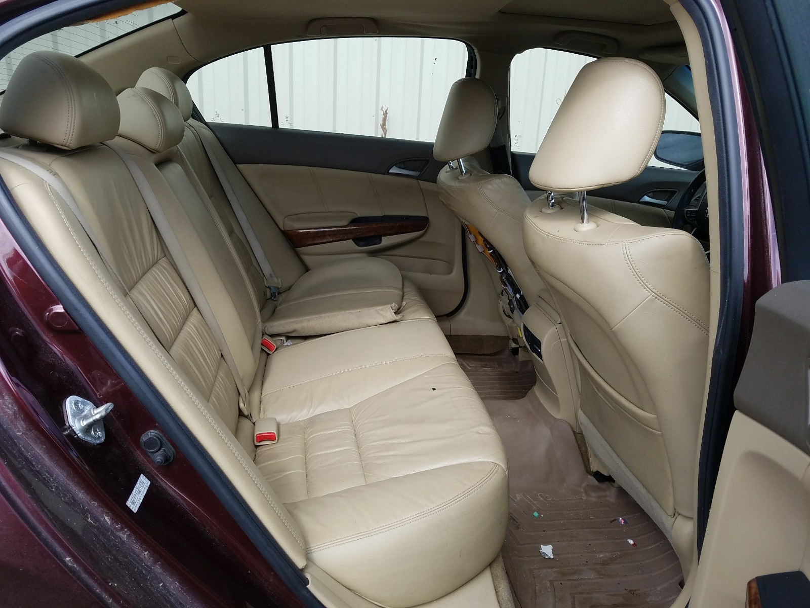Photo 6 from auction – 2010 HONDA ACCORD EXL with VIN 5KBCP3F84AB015869