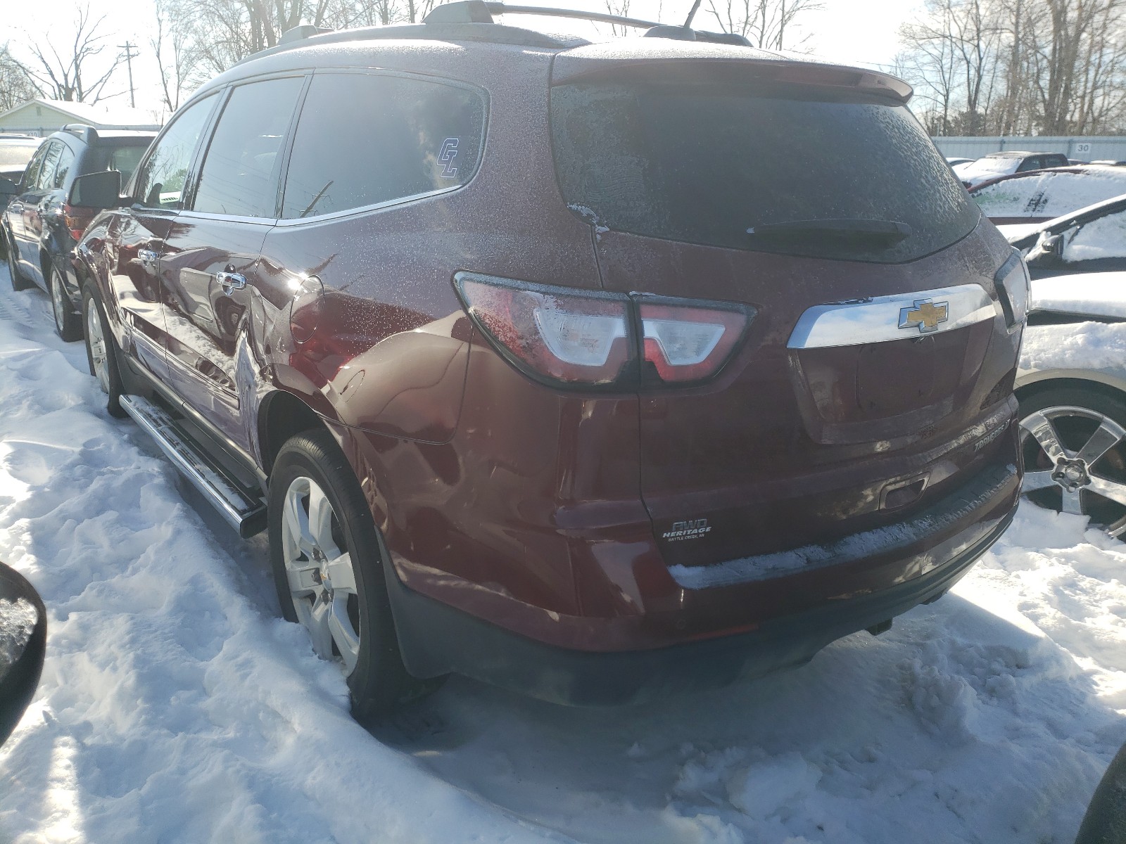 Photo 3 from auction – 2016 CHEVROLET TRAVERSE L with VIN 1GNKVGKD4GJ215735