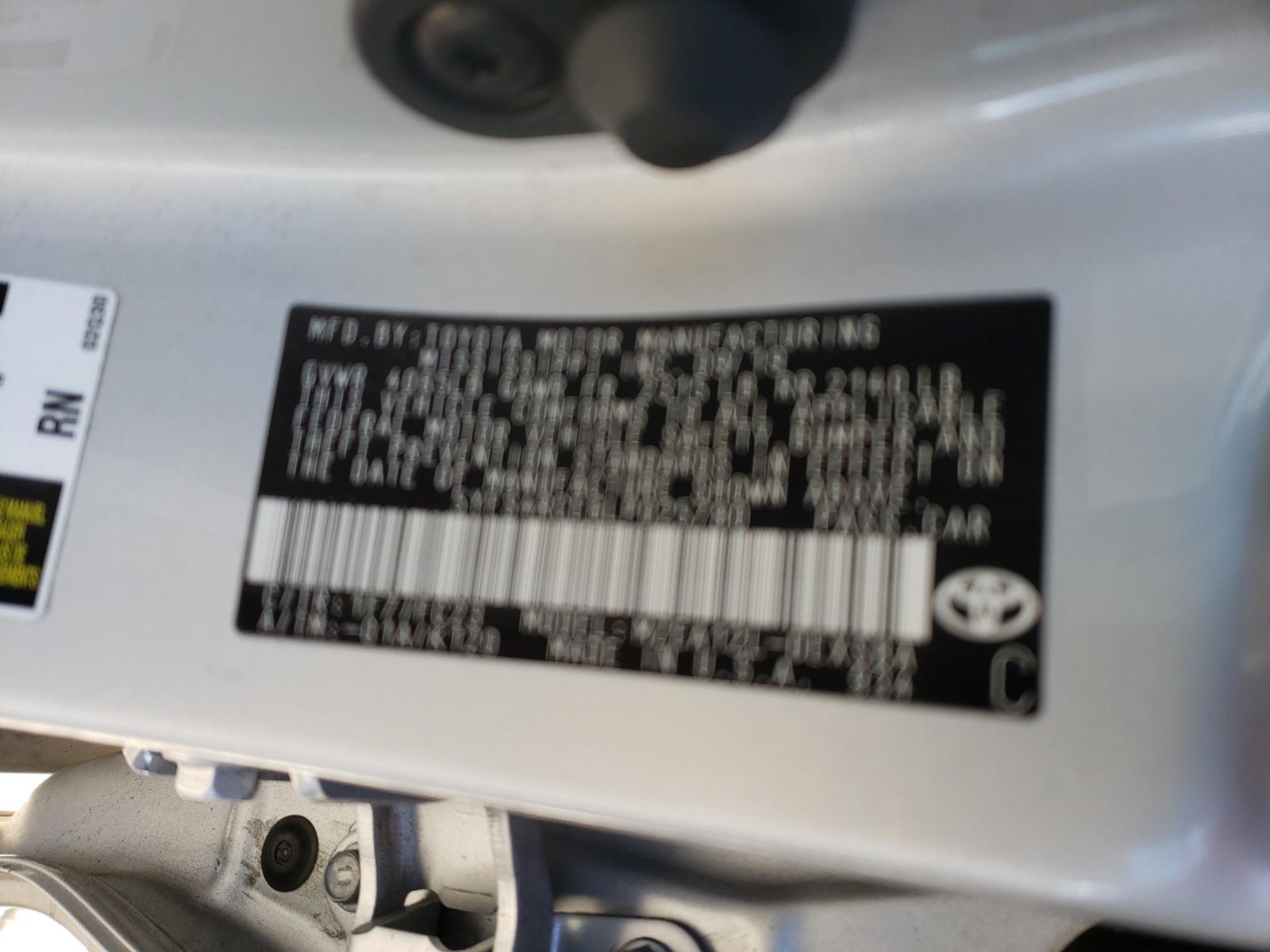 Photo 10 from auction – 2020 TOYOTA COROLLA SE with VIN 5YFS4RCE6LP025780