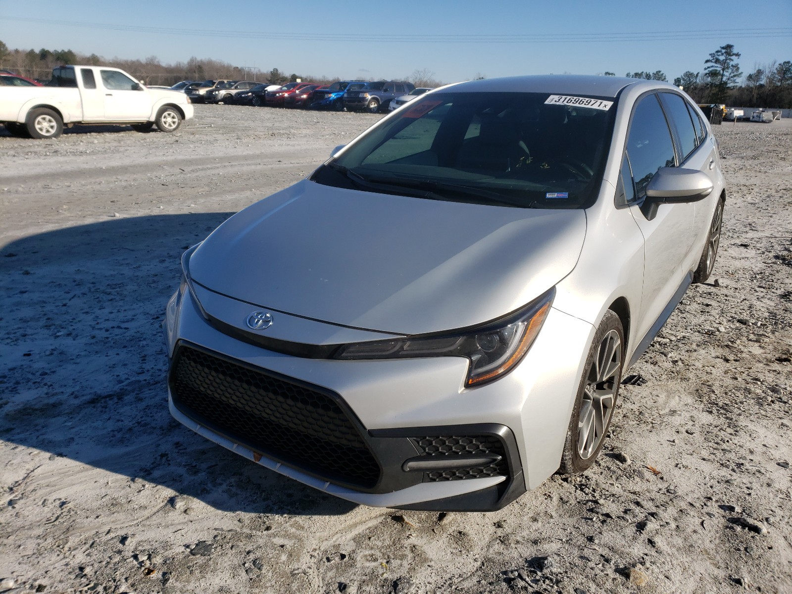Photo 2 from auction – 2020 TOYOTA COROLLA SE with VIN 5YFS4RCE6LP025780