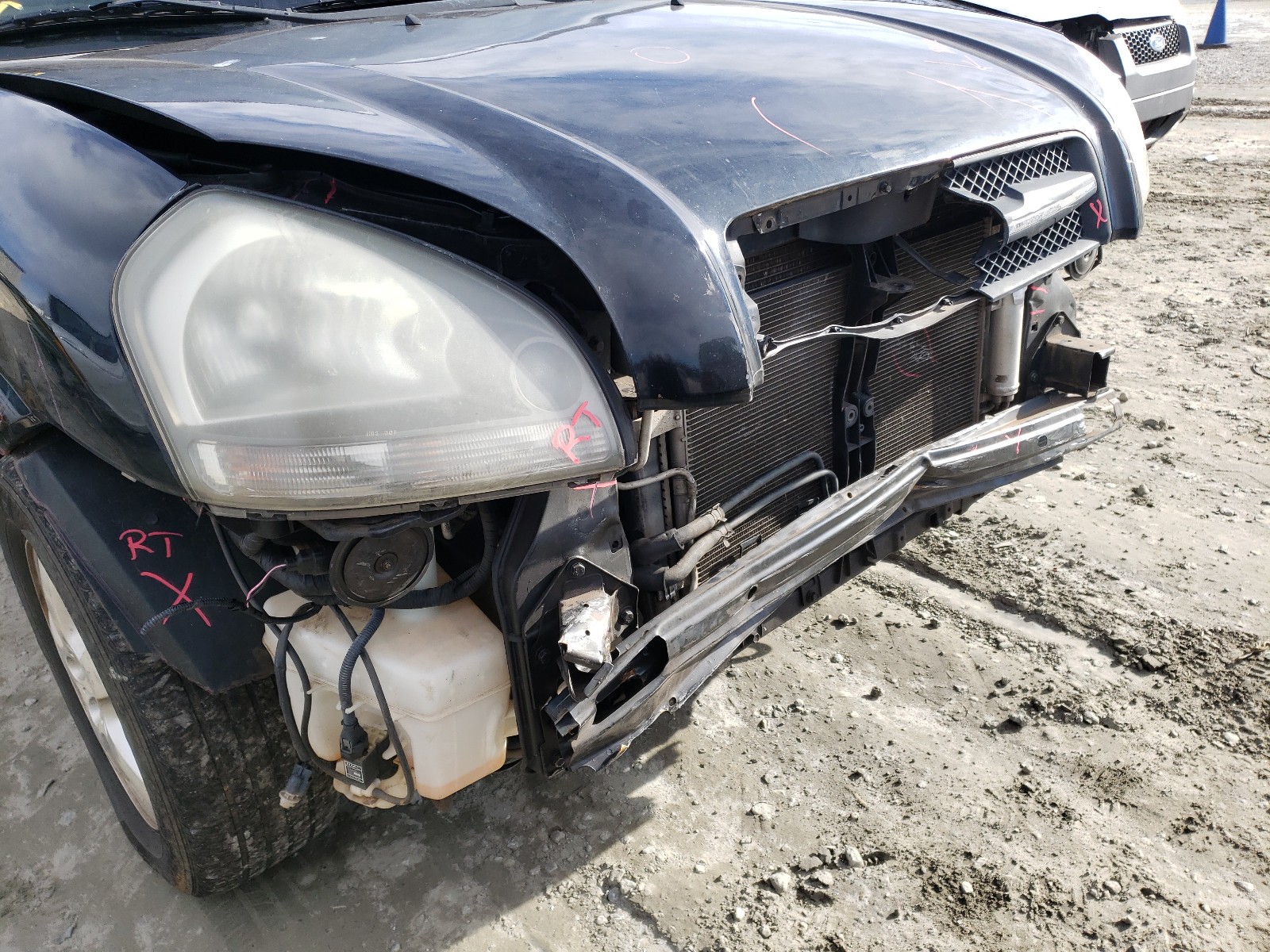 Photo 9 from auction – 2007 HYUNDAI TUCSON GLS with VIN KM8JM12B07U523367