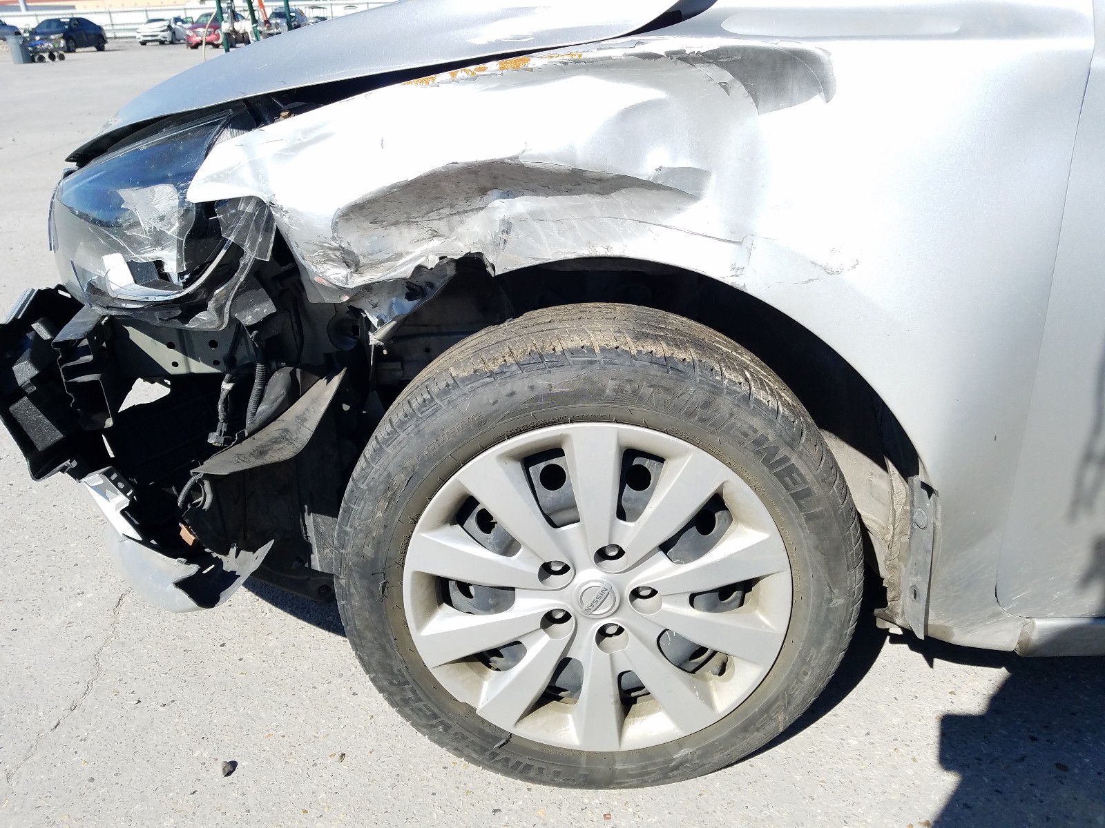 Photo 9 from auction – 2018 NISSAN SENTRA S with VIN 3N1AB7AP2JY319218