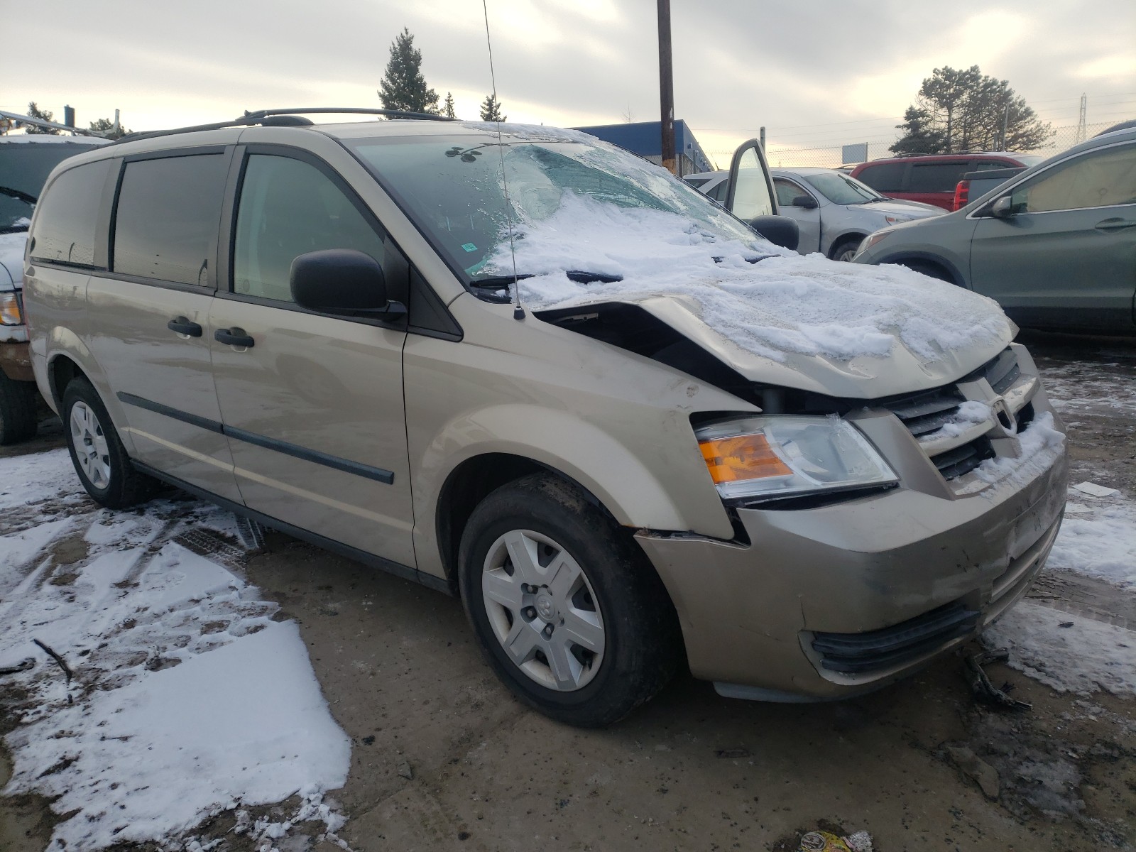 DODGE GRAND CARA 2008 with VIN 1D8HN44HX8B187292 - Photo from auction