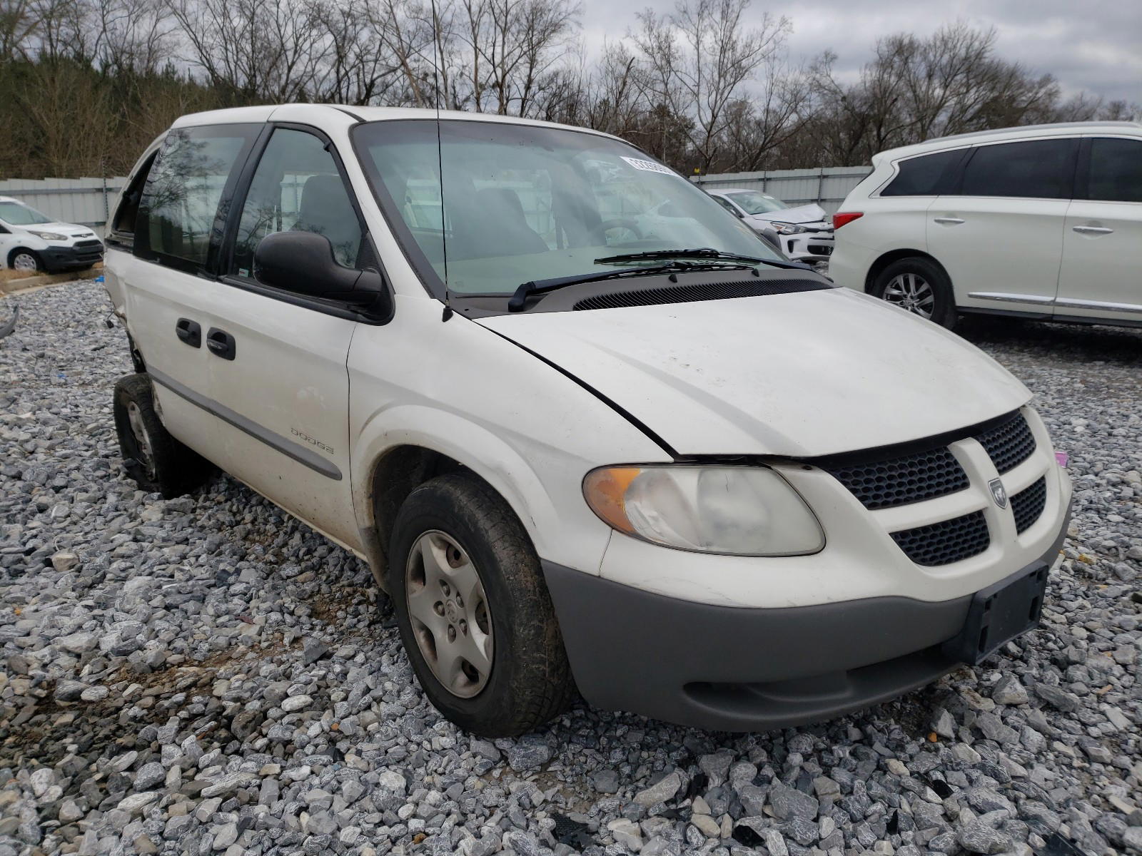 DODGE CARAVAN SE 2001 with VIN 1B4GP25B31B198995 - Photo from auction
