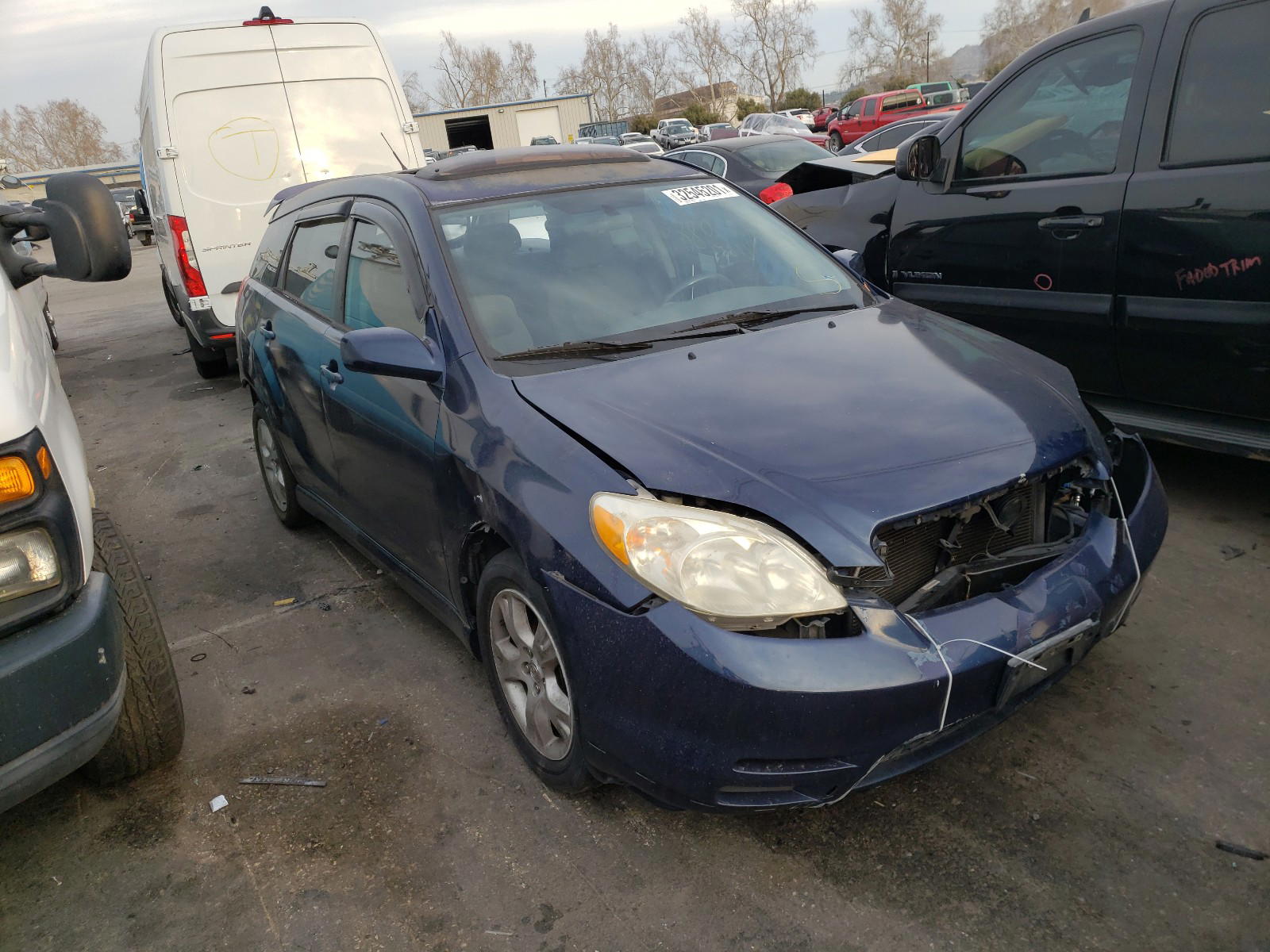 TOYOTA COROLLA MA 2003 with VIN 2T1KR32E03C095257 - Photo from auction