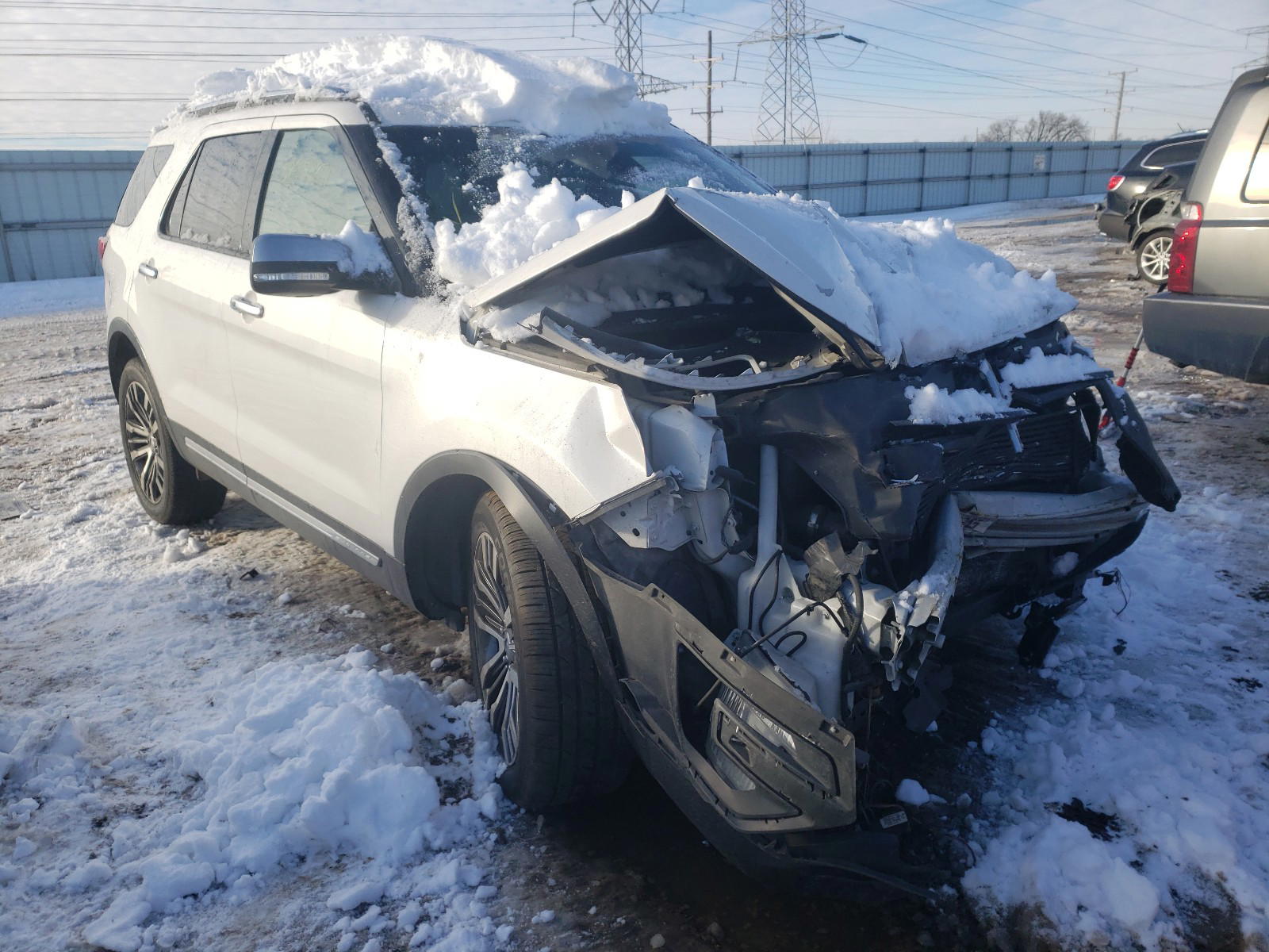 FORD EXPLORER P 2016 with VIN 1FM5K8HT2GGC39267 - Photo from auction