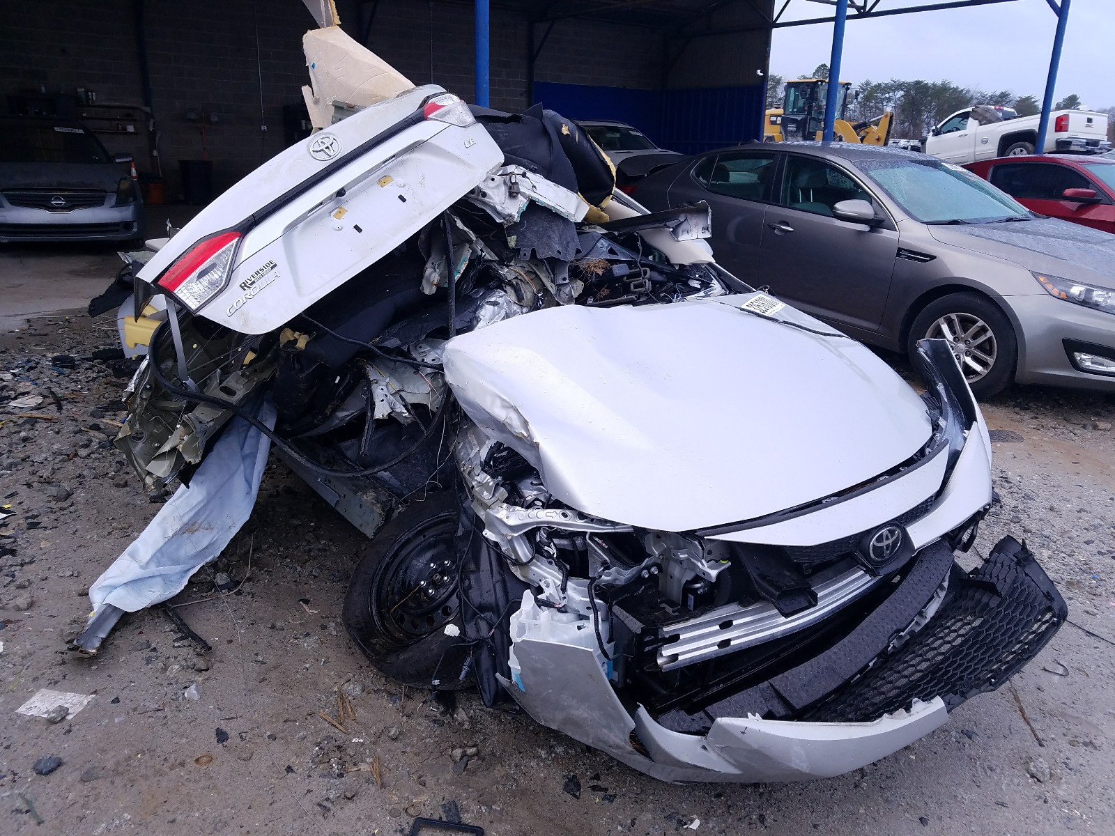 Photo 9 from auction – 2020 TOYOTA COROLLA LE with VIN 5YFEPRAE1LP083318