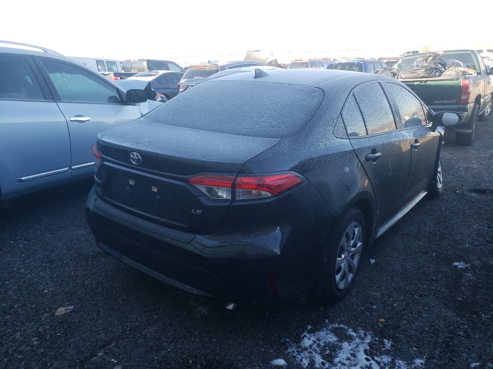 Photo 4 from auction – 2020 TOYOTA COROLLA LE with VIN 5YFEPRAE7LP142520