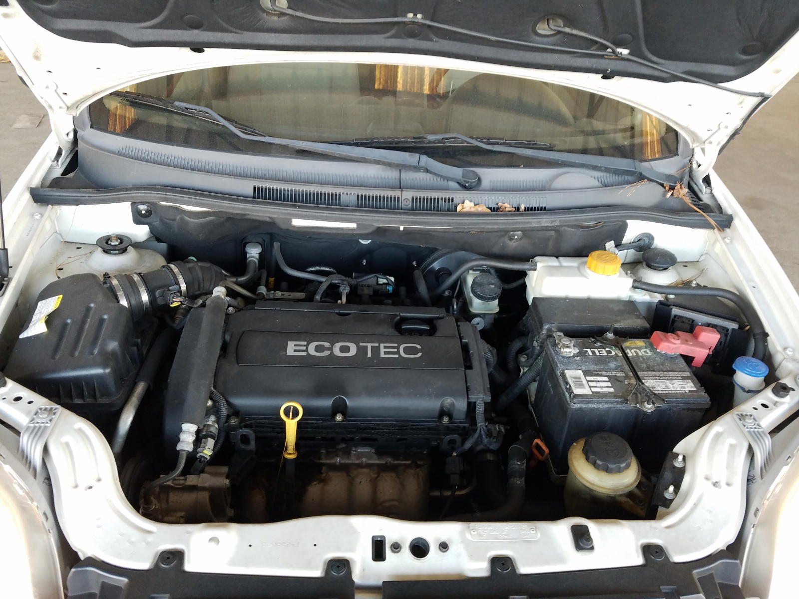 Photo 7 from auction – 2011 CHEVROLET AVEO LT with VIN KL1TG5DE8BB118730