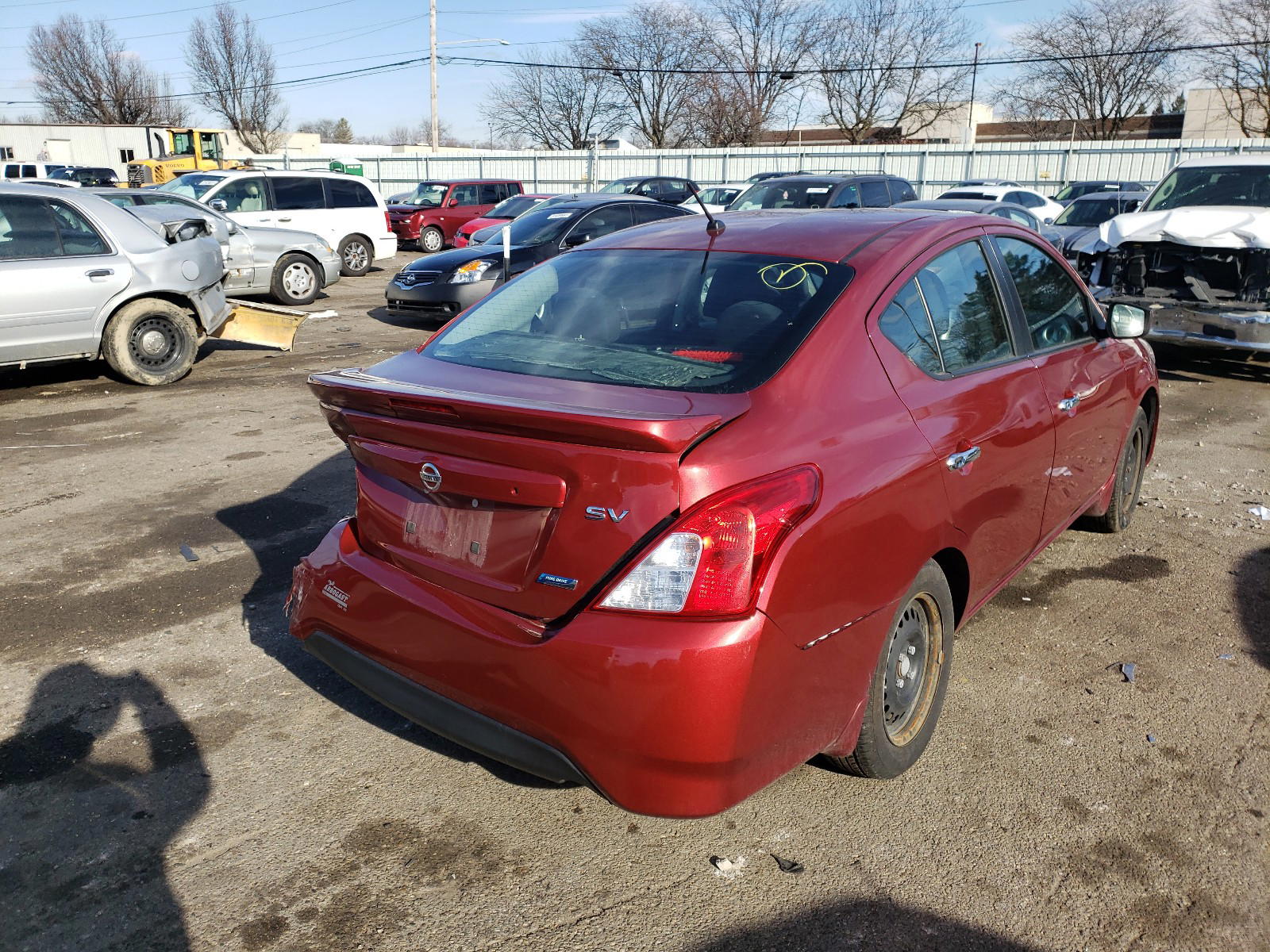 Photo 4 from auction – 2016 NISSAN VERSA S with VIN 3N1CN7AP8GL873952