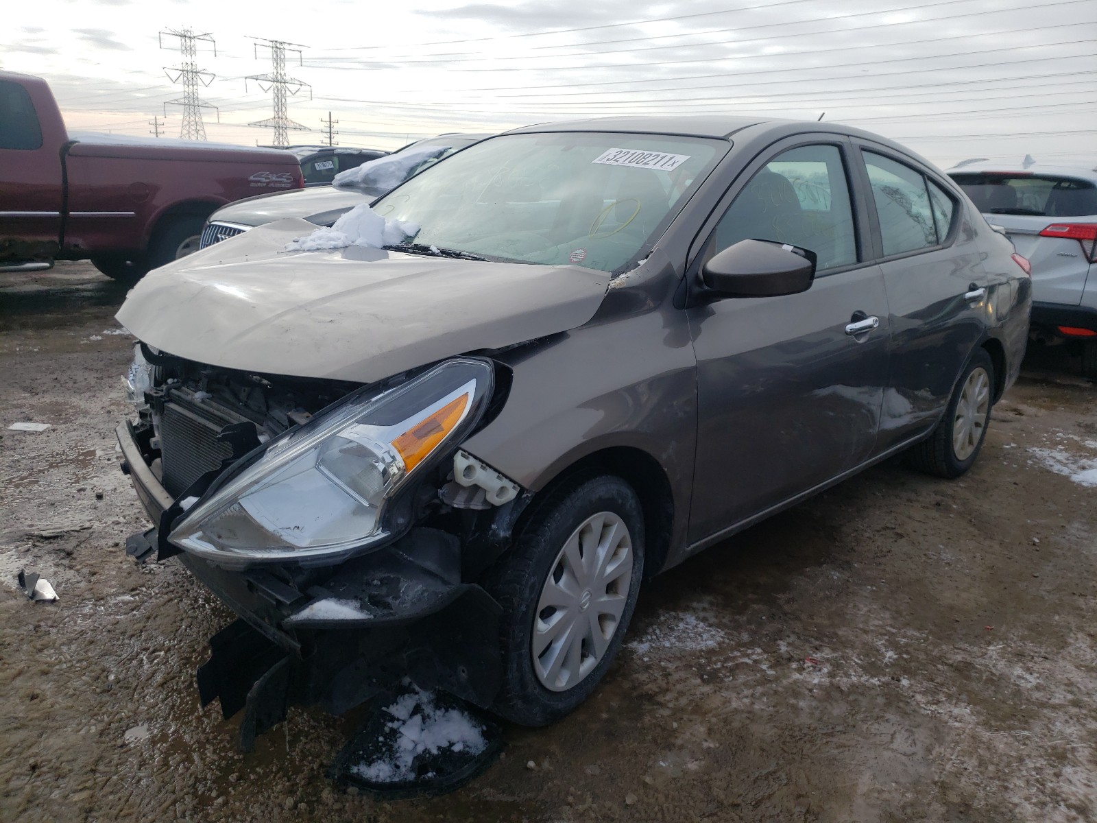 Photo 2 from auction – 2017 NISSAN VERSA S with VIN 3N1CN7AP0HK412722