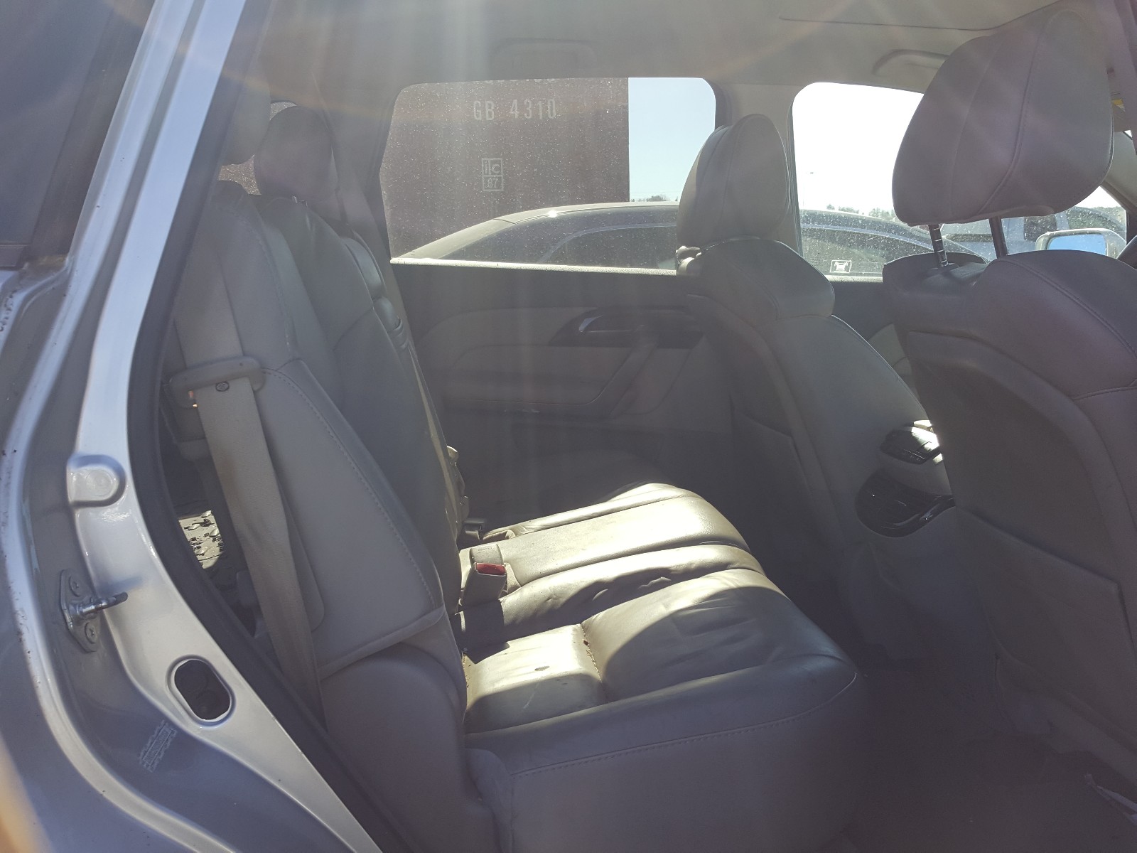 Photo 6 from auction – 2009 ACURA MDX TECHNO with VIN 2HNYD28409H531454