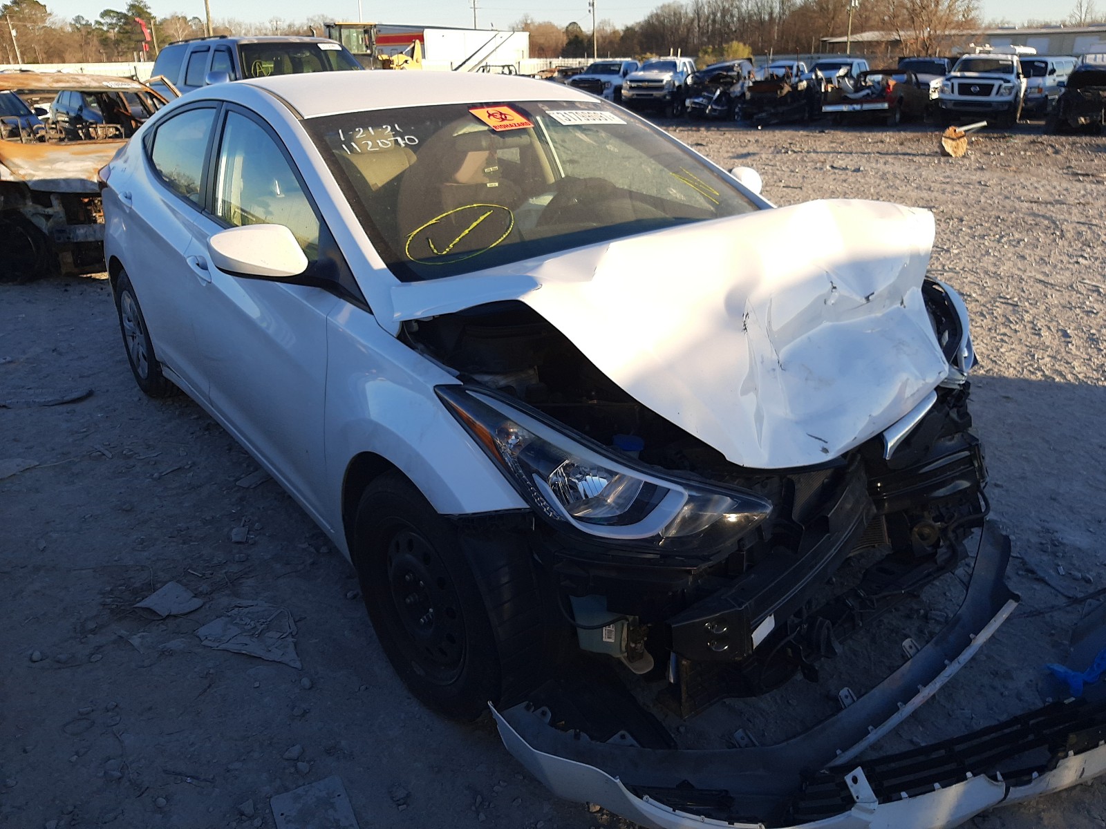 Photo 1 from auction – 2016 HYUNDAI ELANTRA SE with VIN 5NPDH4AE7GH759690