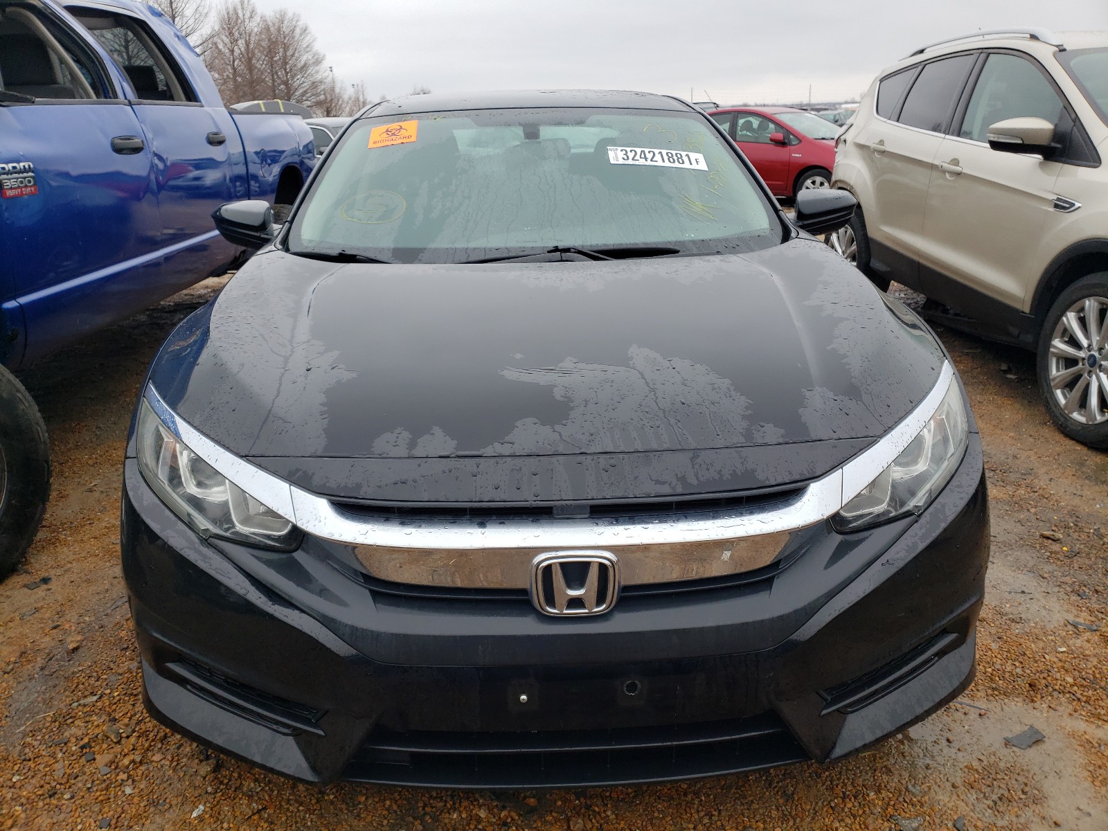 Photo 9 from auction – 2016 HONDA CIVIC with VIN 19XFC2F51GE029119
