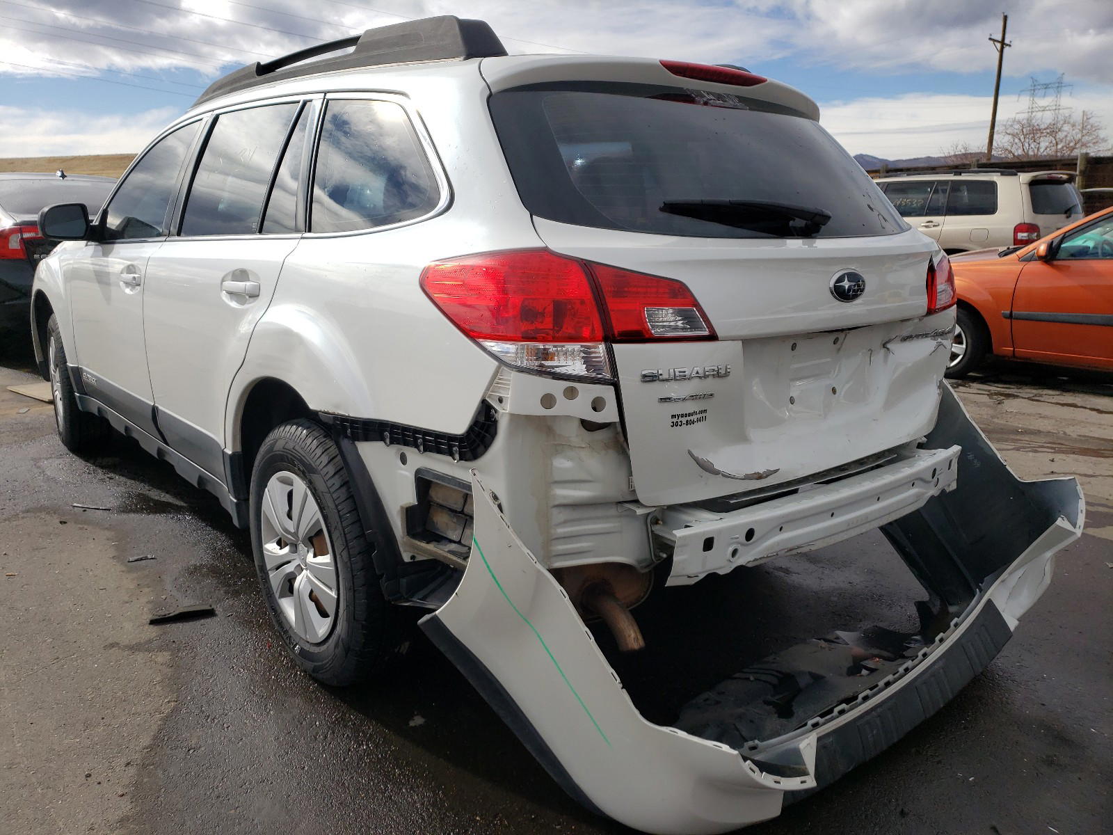 Photo 3 from auction – 2013 SUBARU OUTBACK 2. with VIN 4S4BRCAC0D1220078