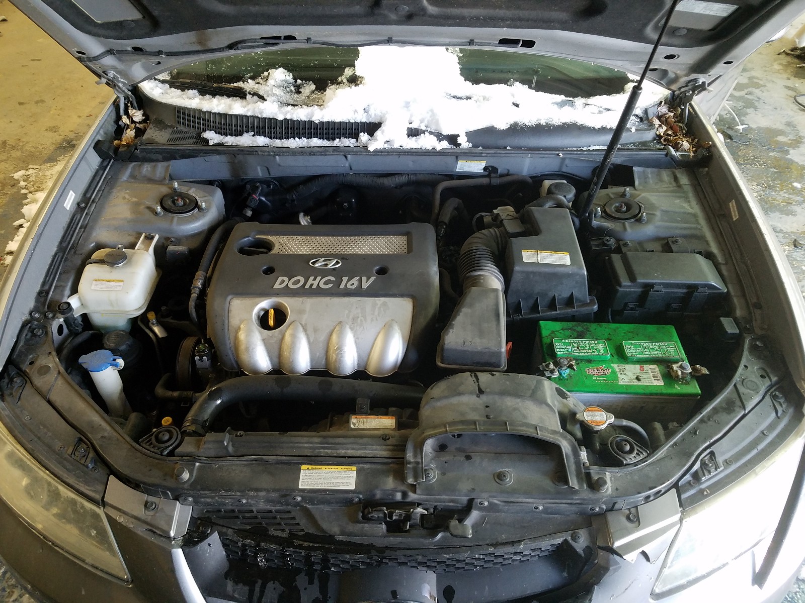 Photo 7 from auction – 2008 HYUNDAI SONATA GLS with VIN 5NPET46C58H344668