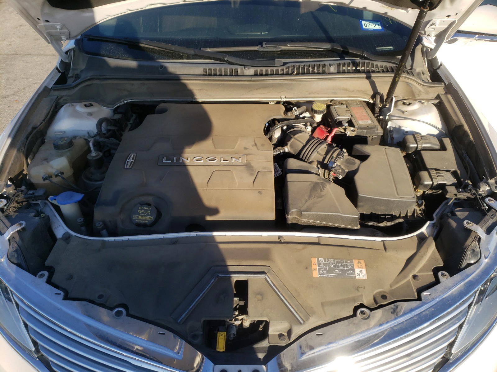 Photo 7 from auction – 2013 LINCOLN MKZ with VIN 3LN6L2GK3DR822345