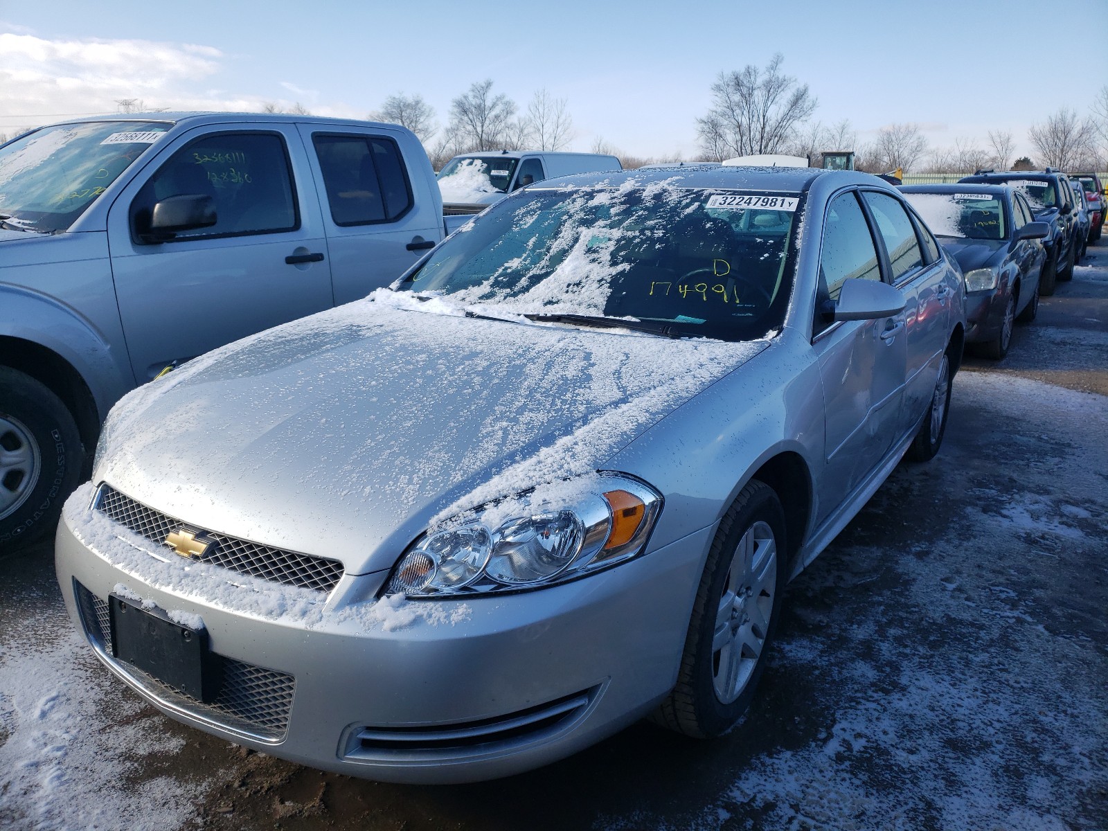 Photo 2 from auction – 2014 CHEVROLET IMPALA LIM with VIN 2G1WB5E3XE1174991