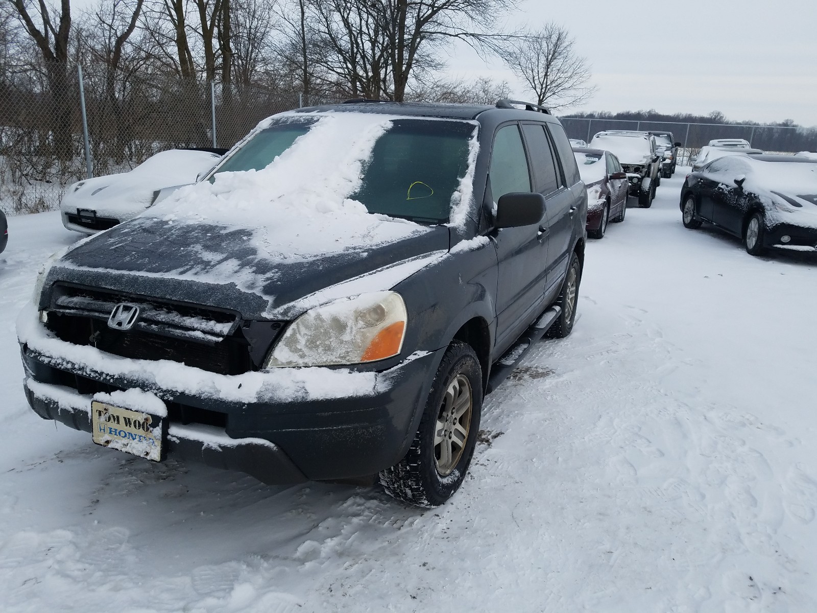 صورة رقم 2 من المزاد - 2004 HONDA PILOT مع VIN 2HKYF18574H599267