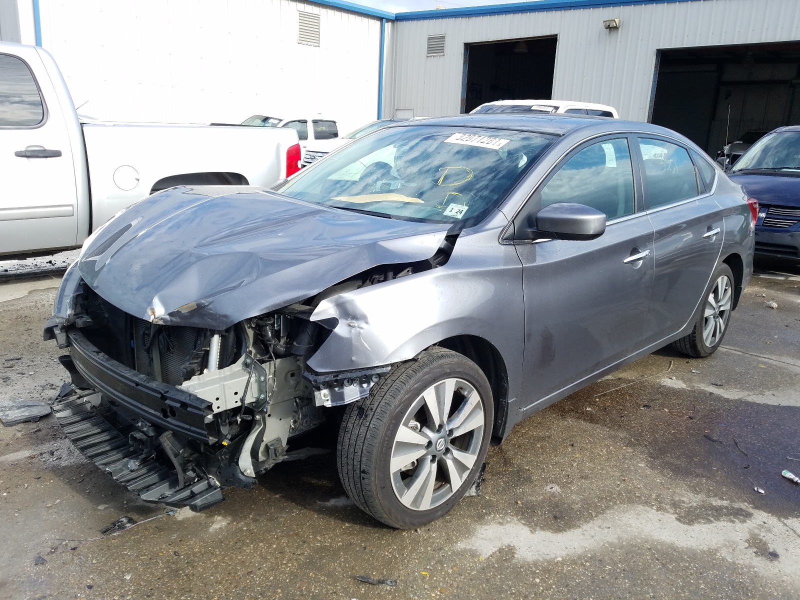 Photo 2 from auction – 2019 NISSAN SENTRA S with VIN 3N1AB7AP1KY427542