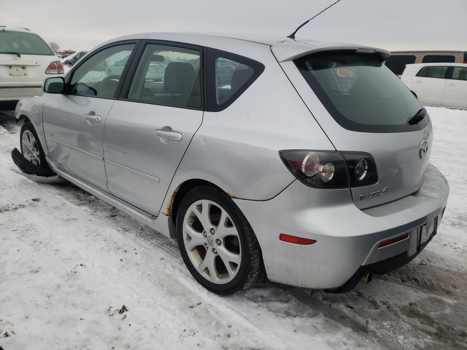 Photo 3 from auction – 2008 MAZDA 3 HATCHBAC with VIN JM1BK343581854710