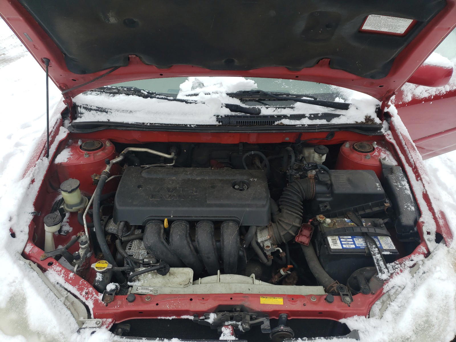 Photo 7 from auction – 2007 TOYOTA COROLLA CE with VIN 2T1BR32E07C820572