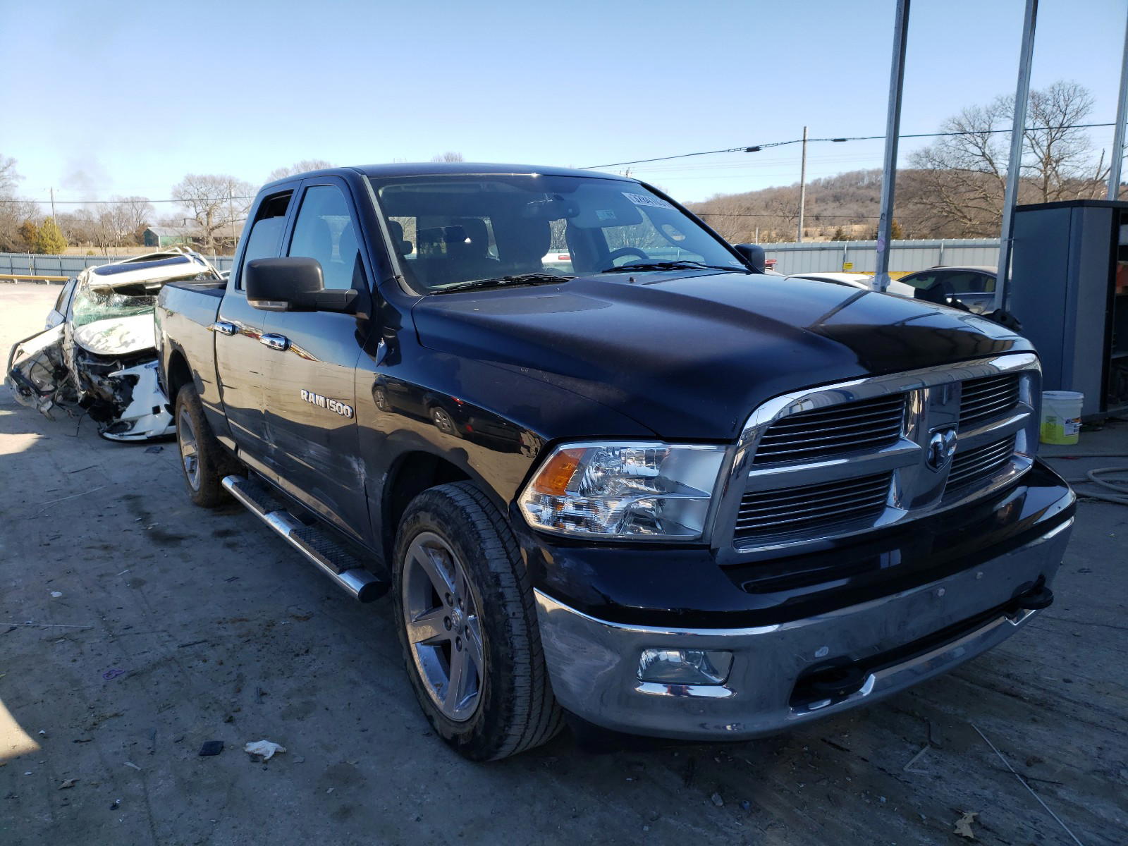 DODGE RAM 1500 2011 with VIN 1D7RV1GP1BS643813 - Photo from auction