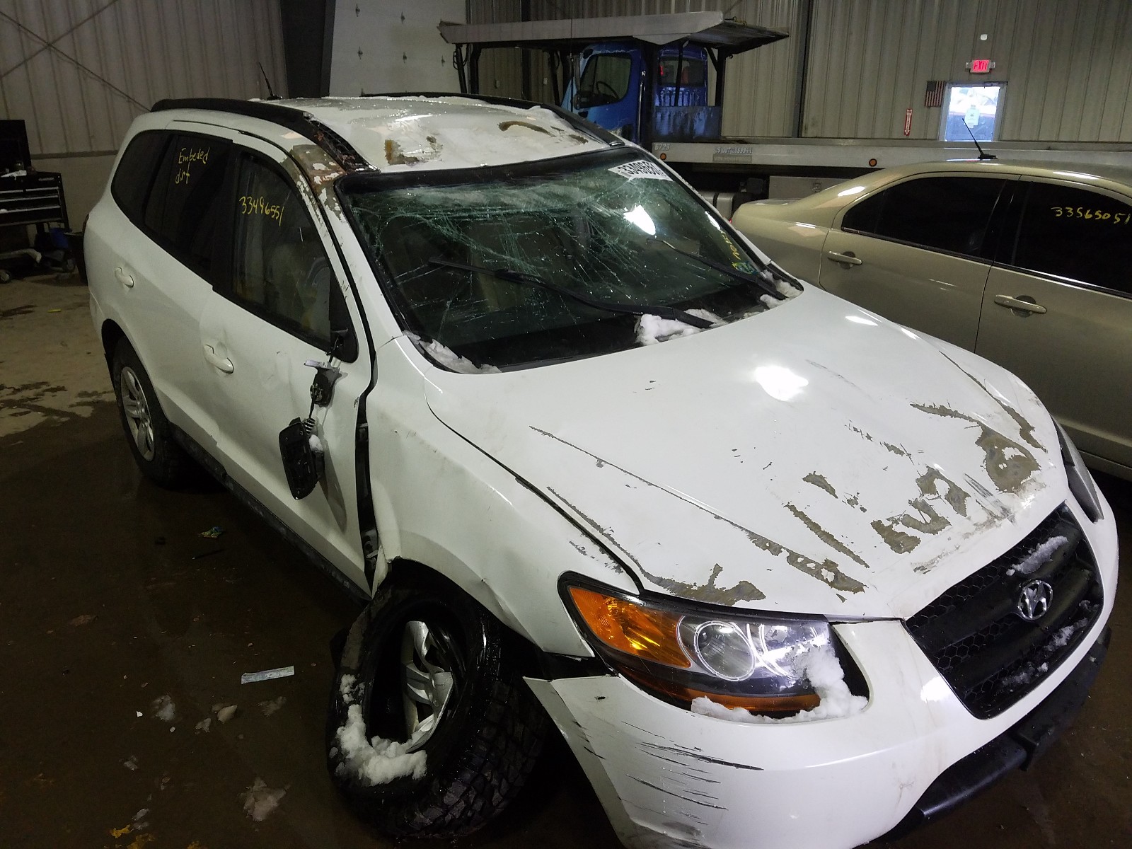 Photo 9 from auction – 2009 HYUNDAI SANTA FE G with VIN 5NMSG13D19H316934