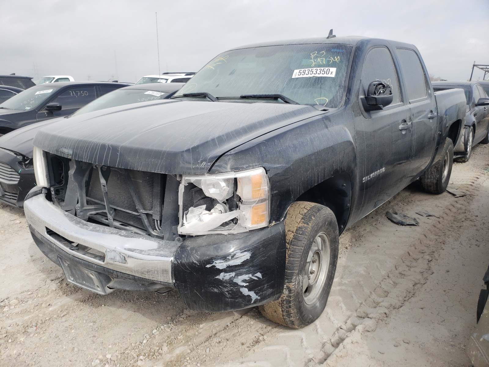 Photo 2 from auction – 2010 CHEVROLET SILVERADO with VIN 3GCRCREA1AG297541