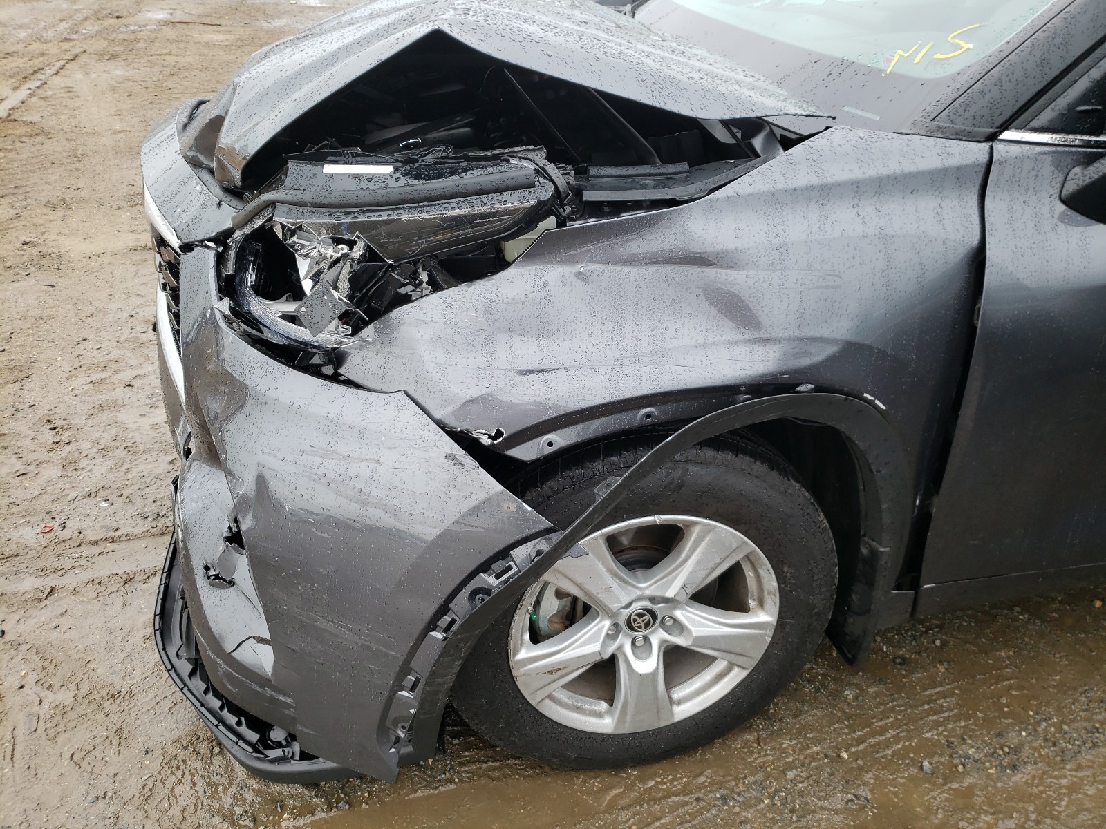 Photo 9 from auction – 2020 TOYOTA HIGHLANDER with VIN 5TDCZRBH3LS044411