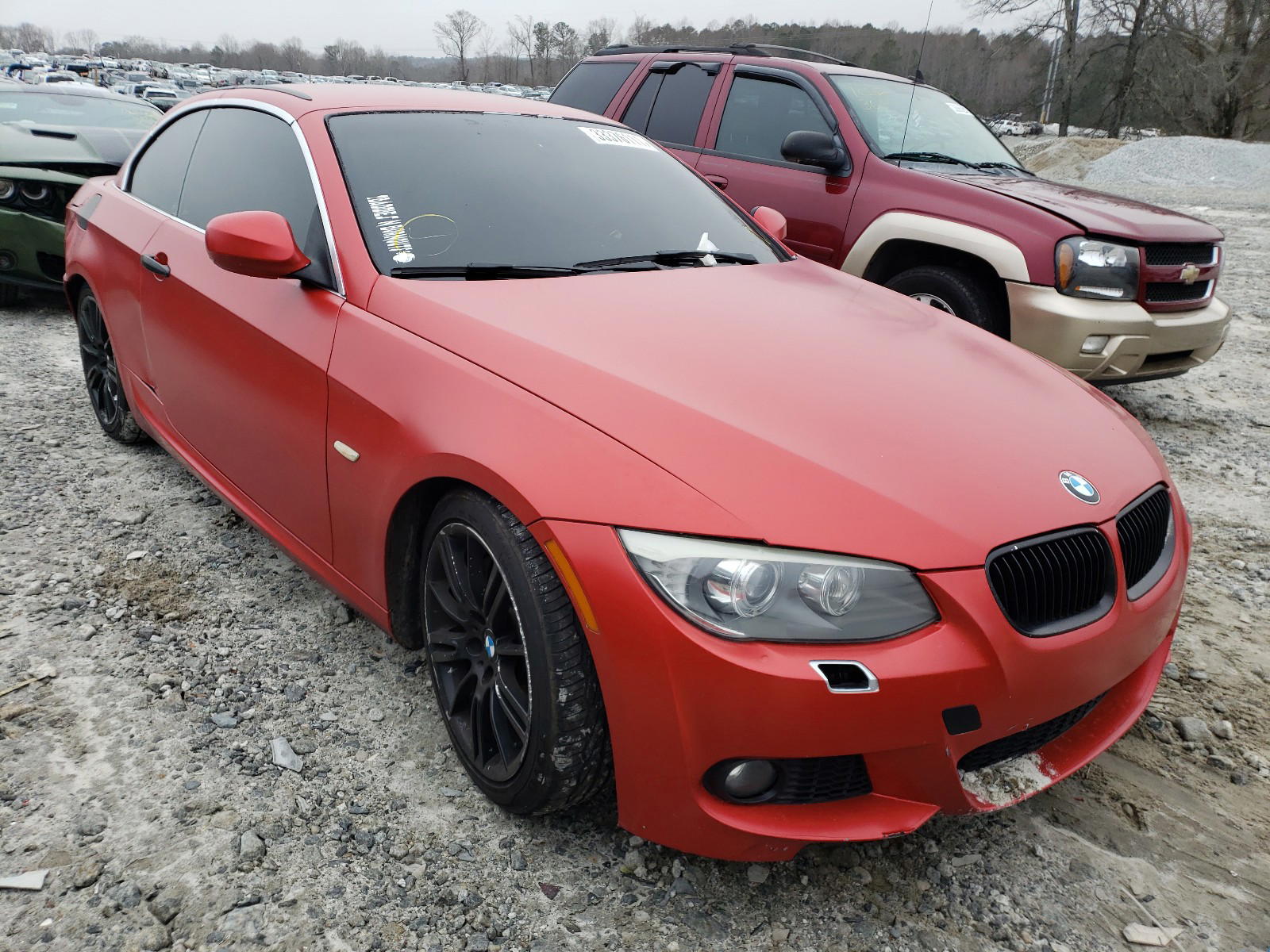 BMW 335 I 2011 with VIN WBADX7C55BE743768 - Photo from auction