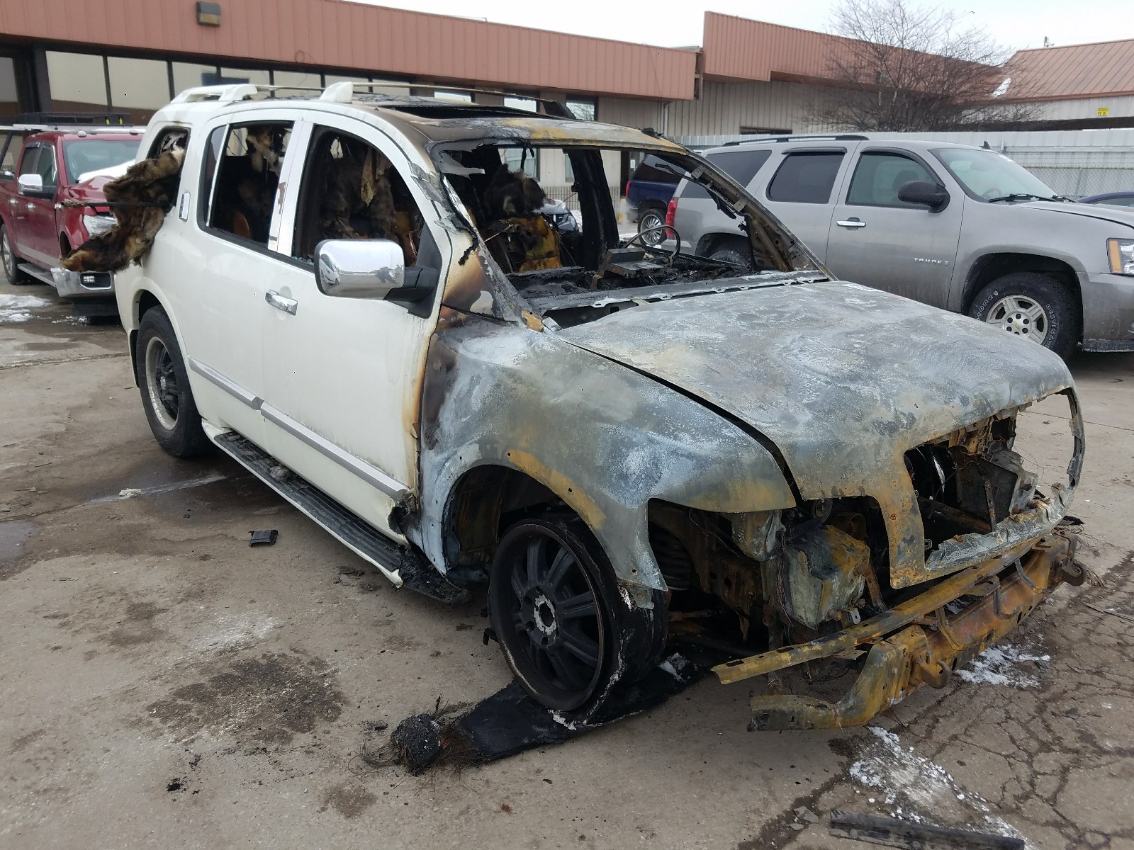 INFINITI QX56 2006 with VIN 5N3AA08C46N803182 - Photo from auction