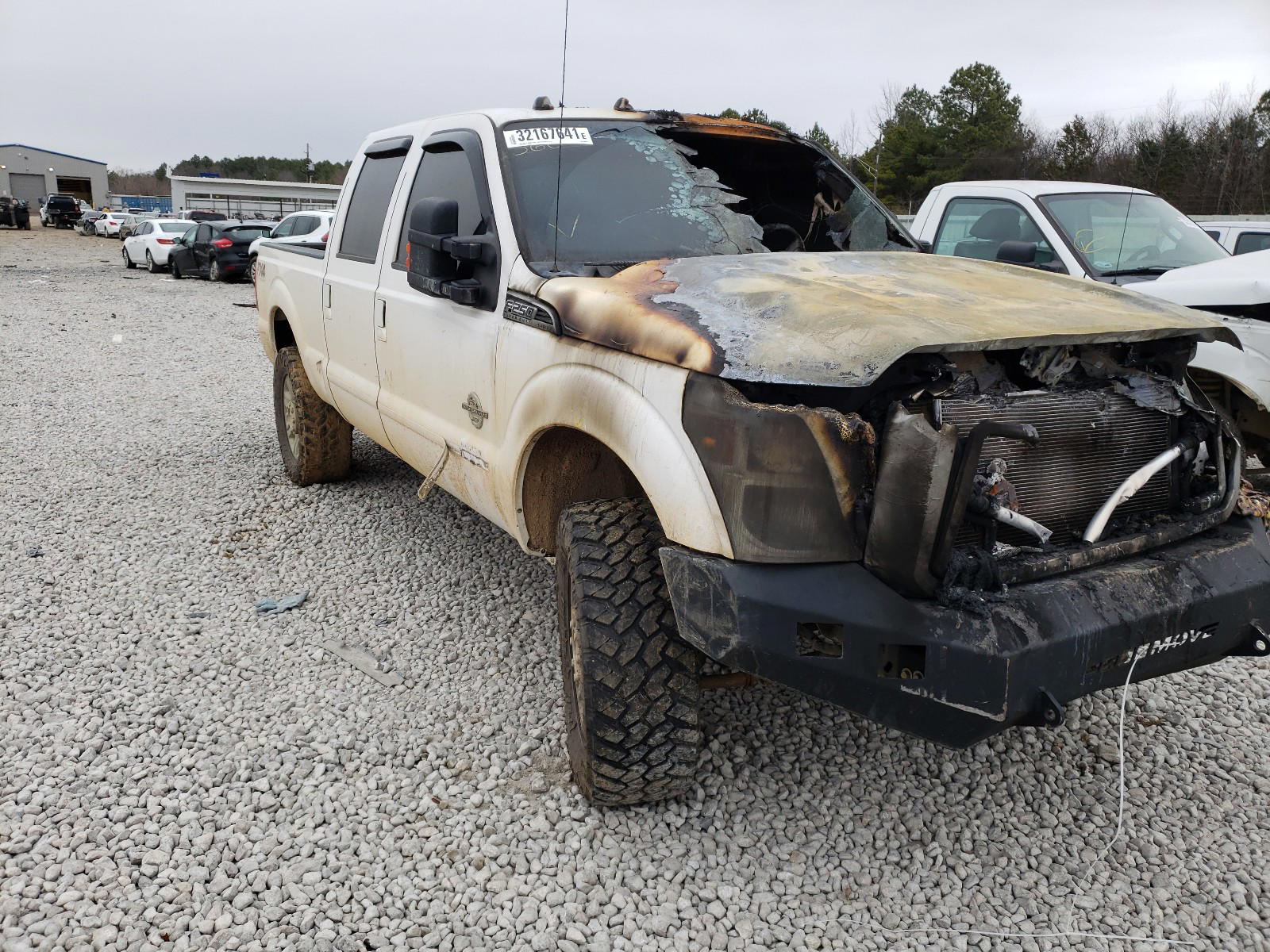 FORD F250 SUPER 2012 with VIN 1FT7W2BT8CEA49504 - Photo from auction