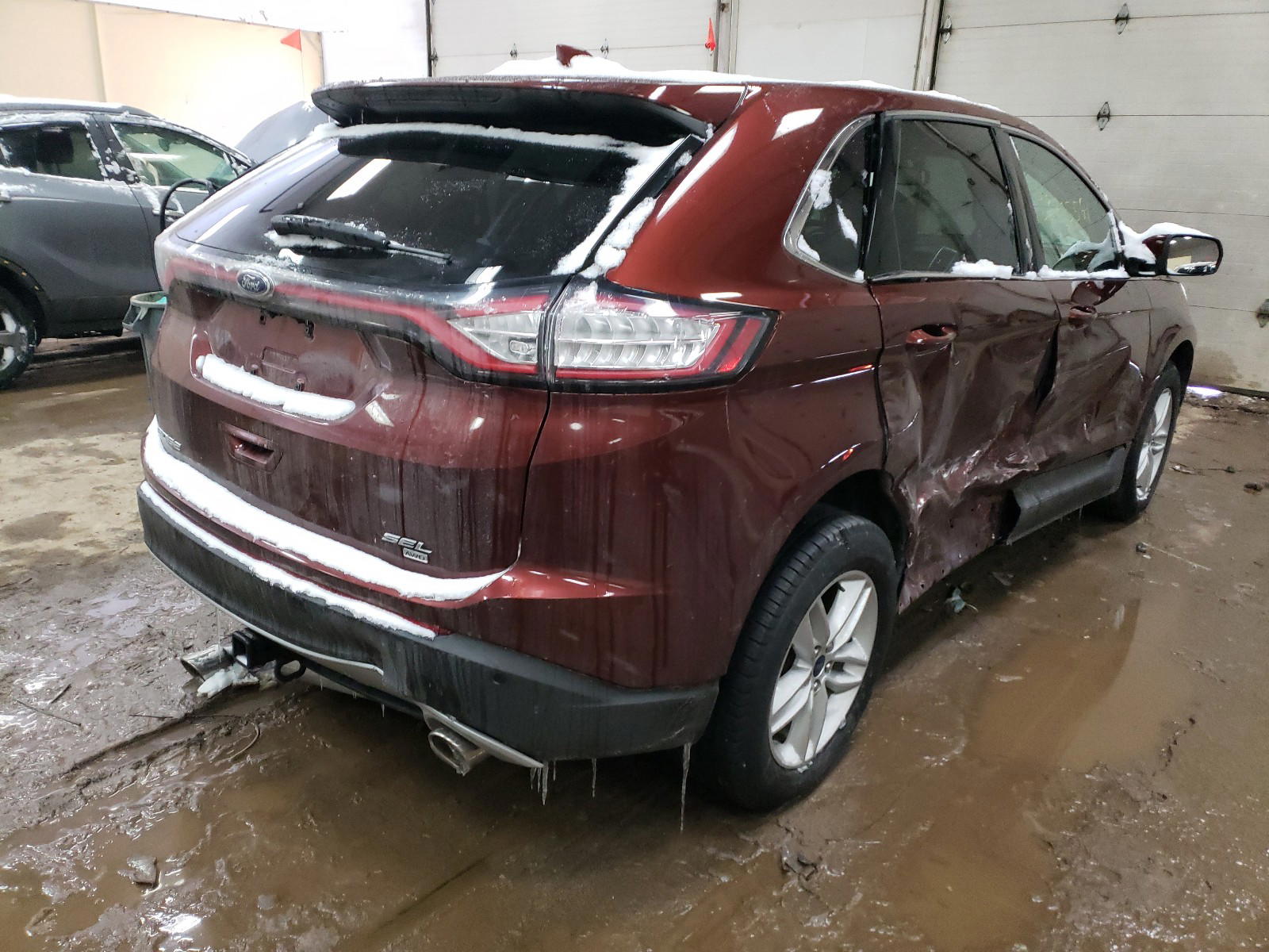 Photo 4 from auction – 2015 FORD EDGE SEL with VIN 2FMTK4J82FBB65392