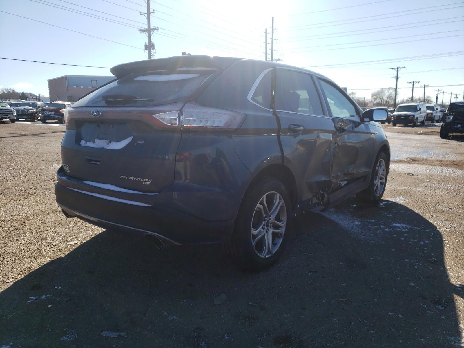 Photo 4 from auction – 2016 FORD EDGE TITAN with VIN 2FMPK4K89GBB92512