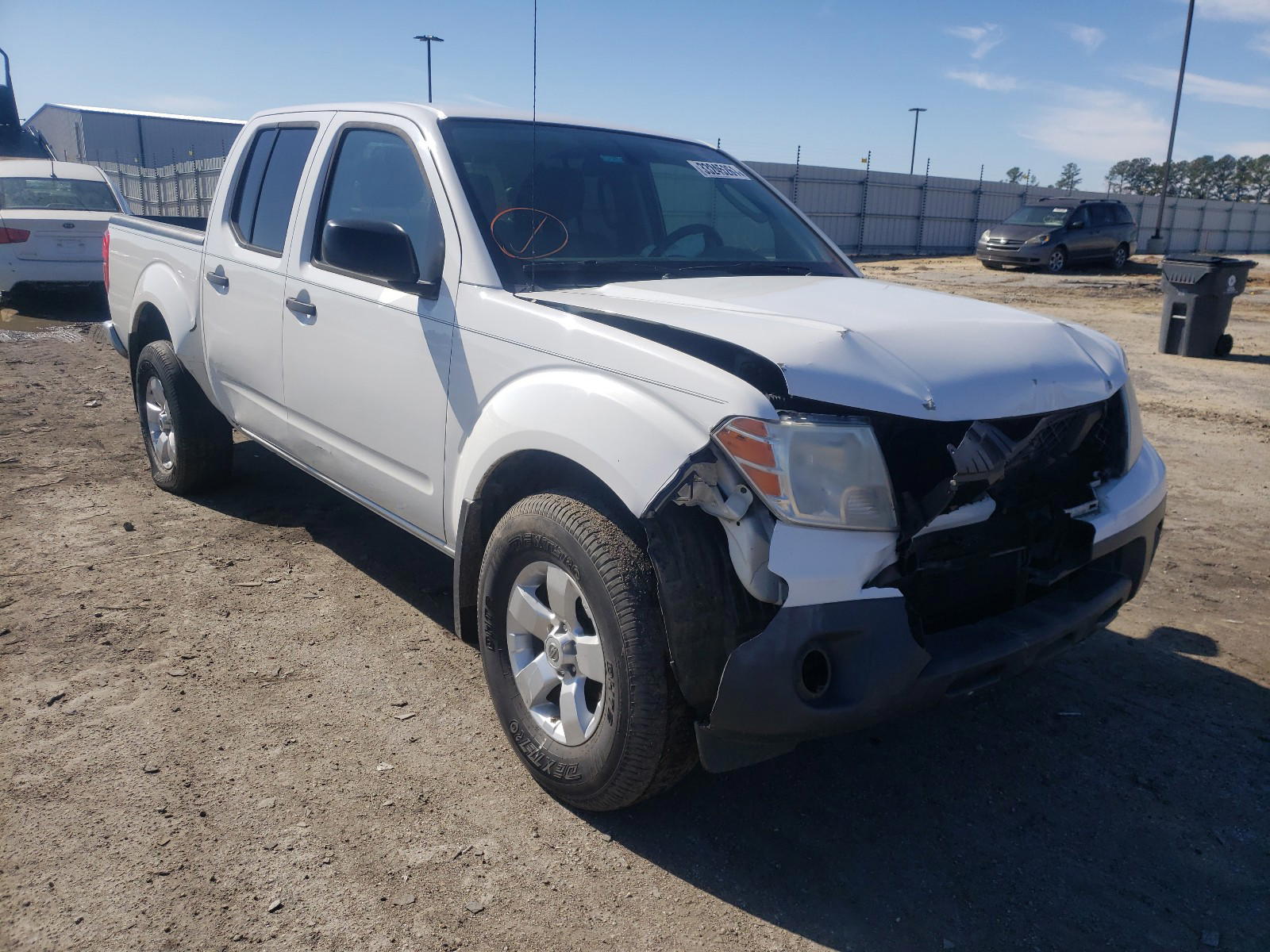 NISSAN FRONTIER S 2011 with VIN 1N6AD0EV3BC403286 - Photo from auction